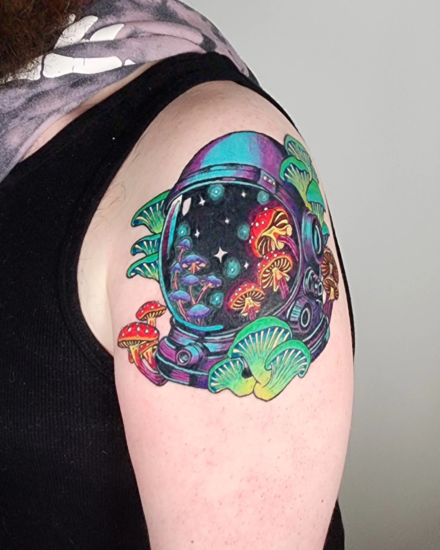 Tattoo by @soleilantoinette — new_school, surrealism