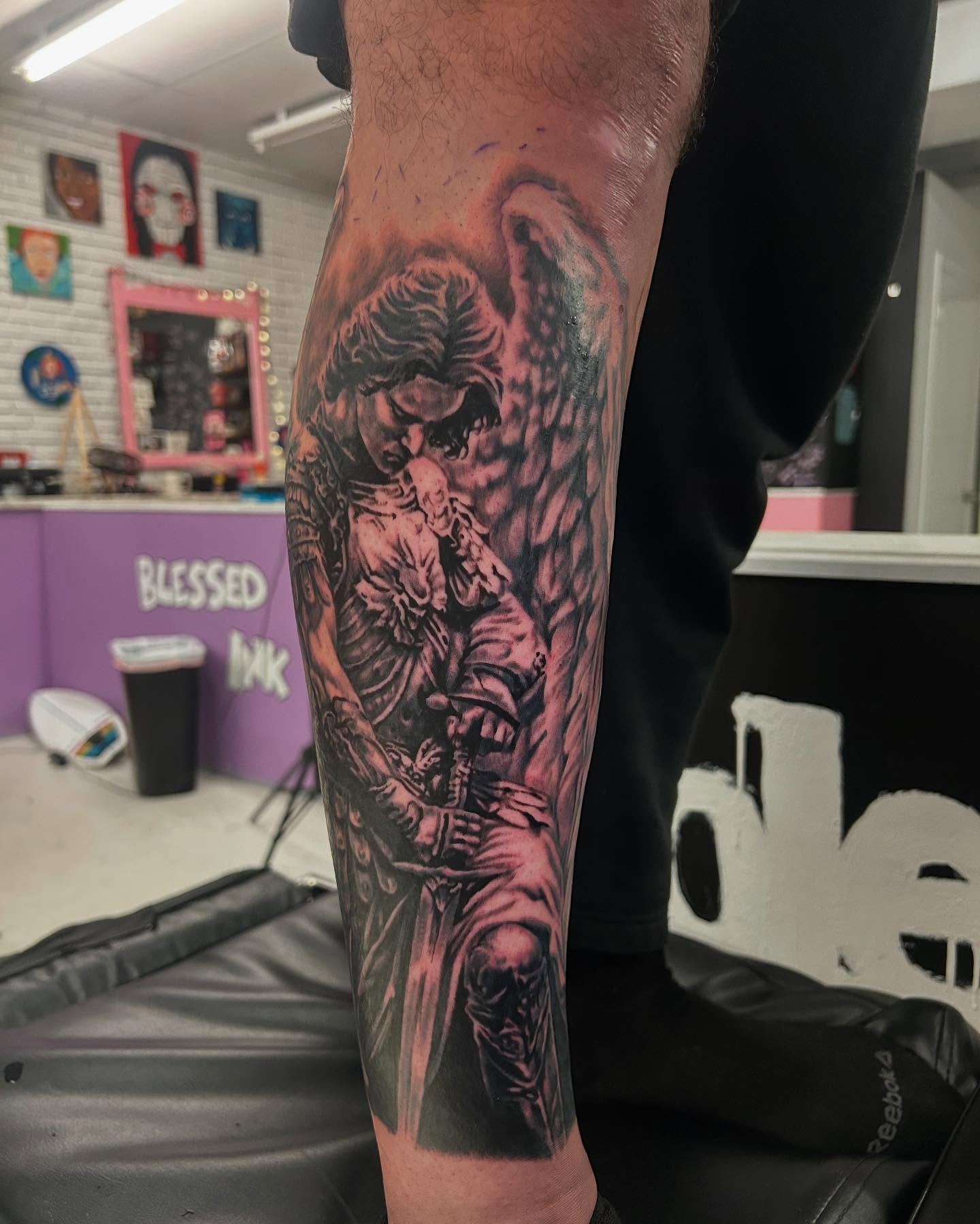 Tattoo by @kristyrvs — realism, dark_realism