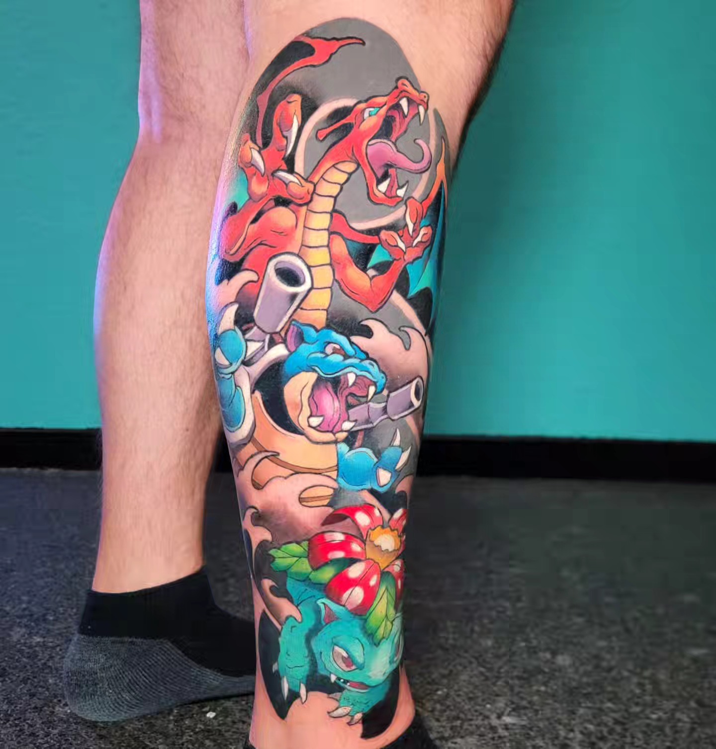 Tattoo by @shaunflinn_tattoos — new_school, anime