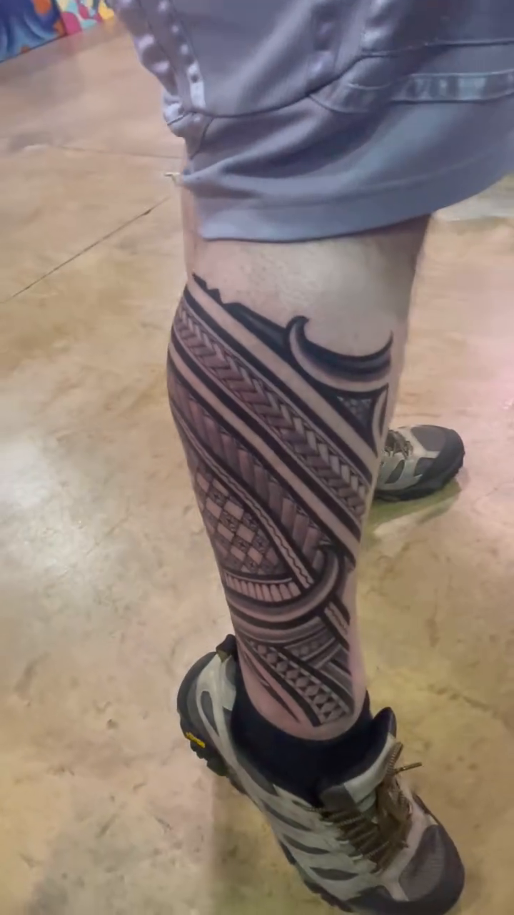 Tattoo by @redneckusotattoo β tribal, geometric