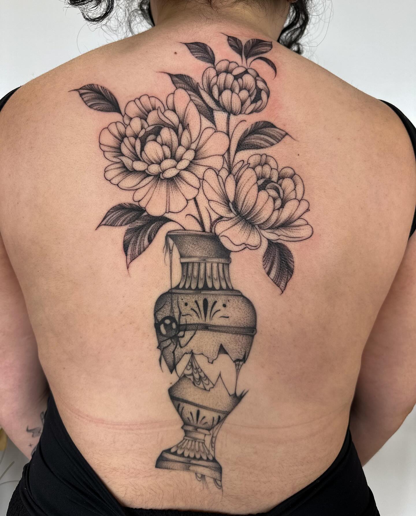 Tattoo by @maggieangulotattoo — black_and_grey