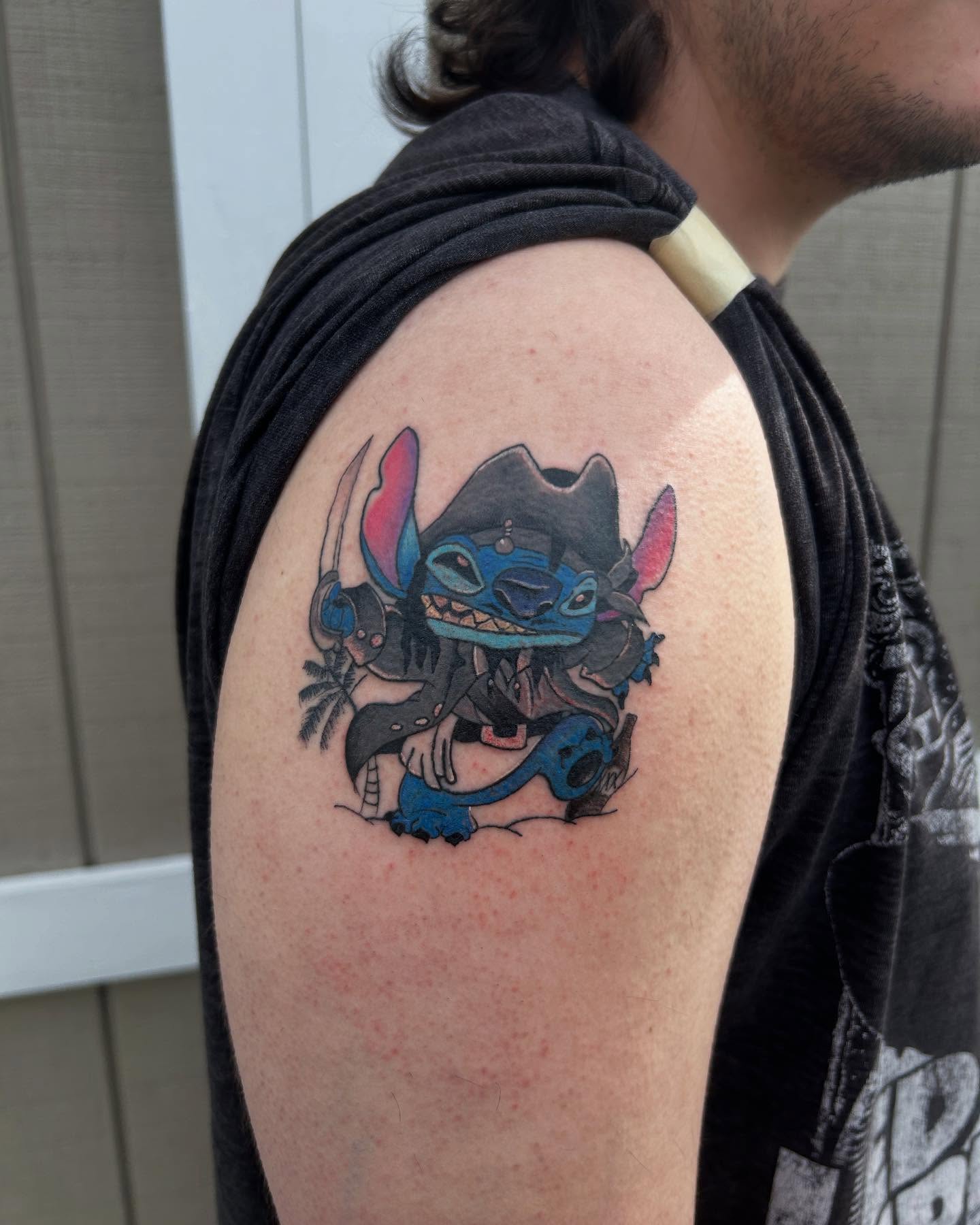 Tattoo by @b1ack_t4t β new_school, anime