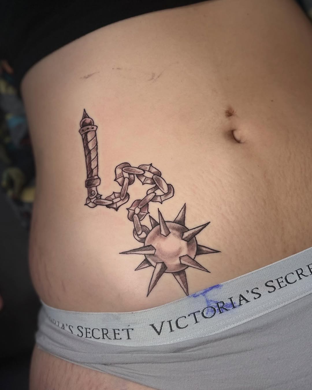 Tattoo by @skunk_punk_ink — black_and_grey, realism