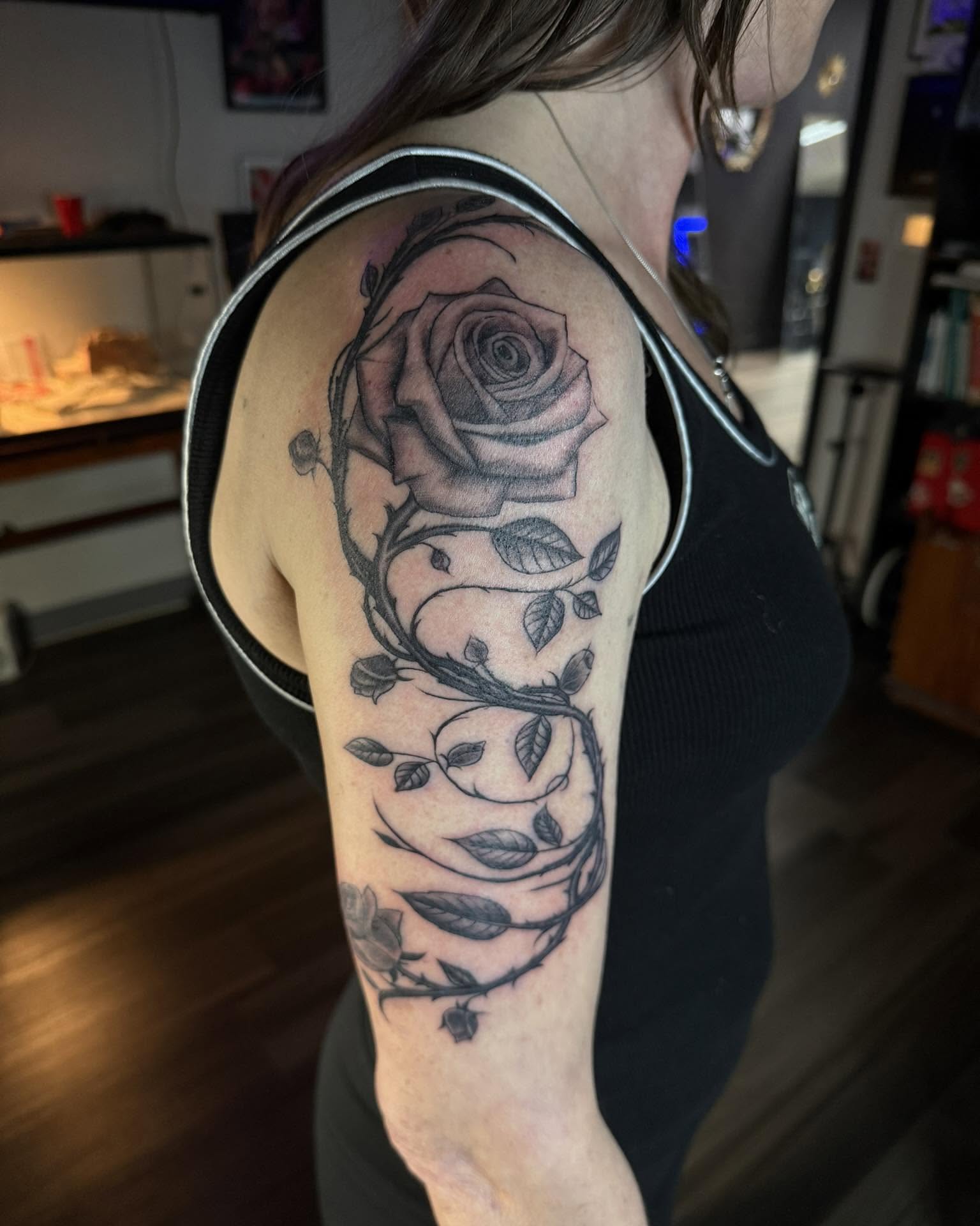 Tattoo by @chicago_inkslinger — black_and_grey