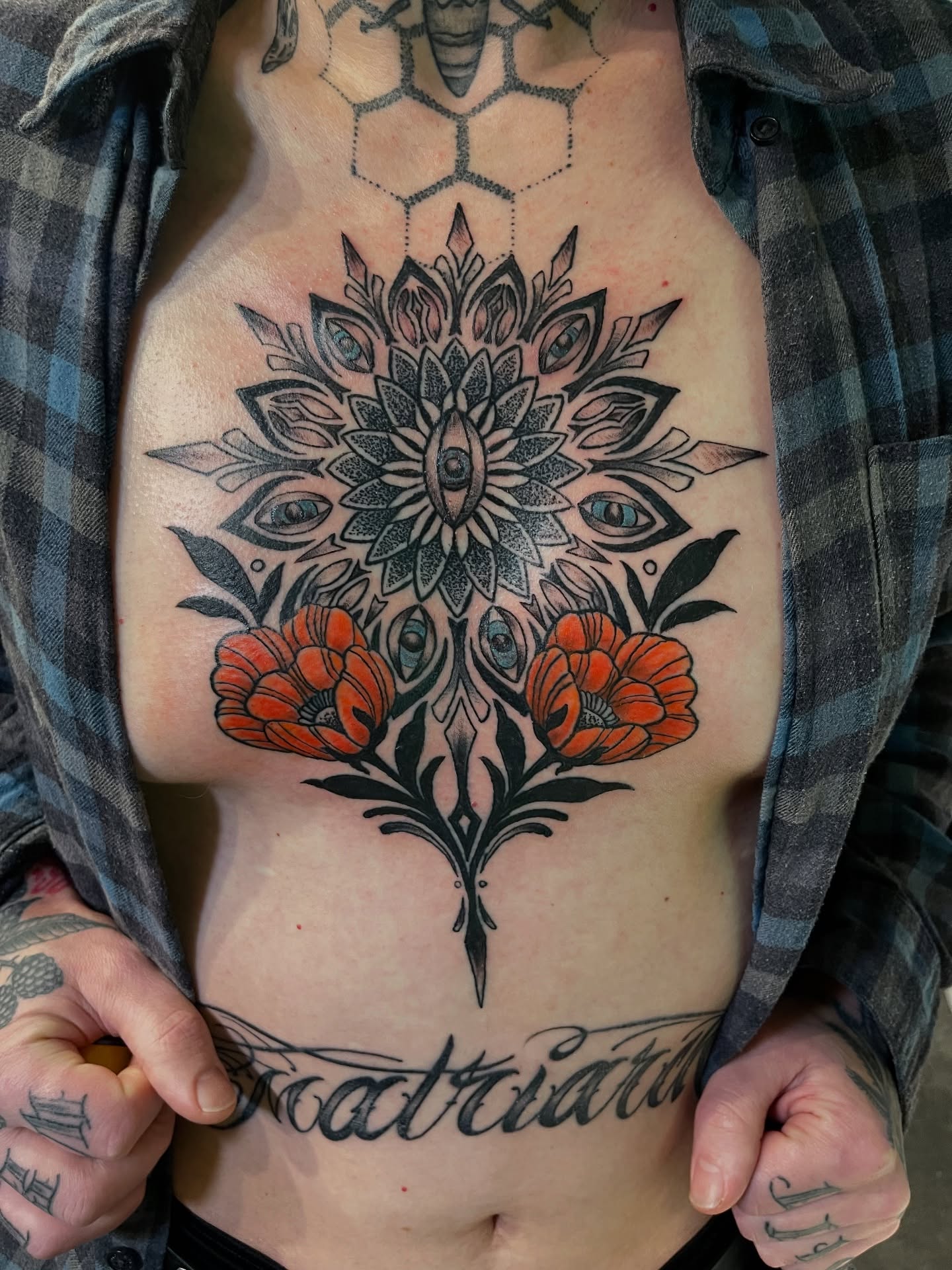 Tattoo by @corylarge — geometric, ornamental