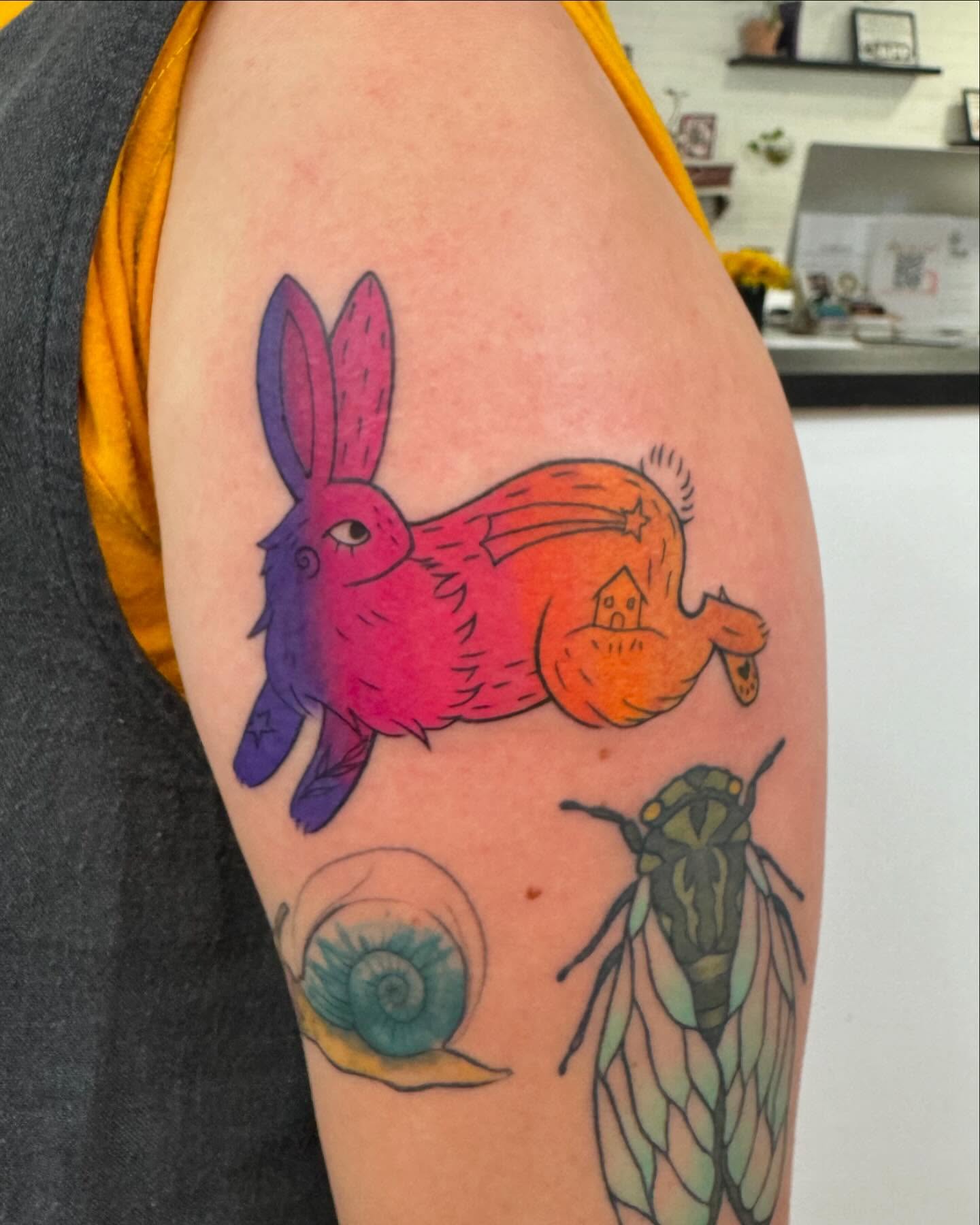 Tattoo by @gremlin.tattoos — new_school, illustrative