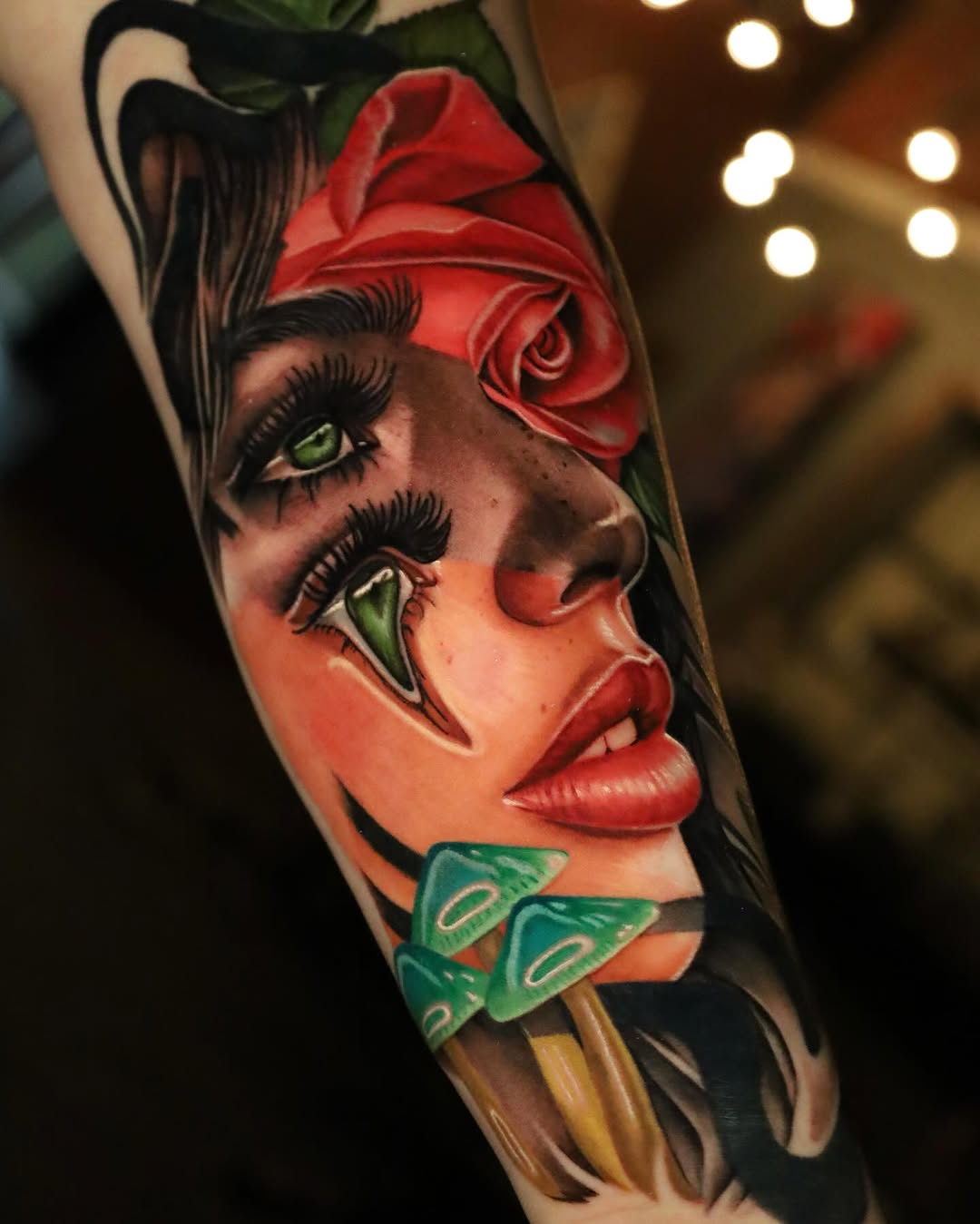Tattoo by @palacios_ink — realism, dark_realism
