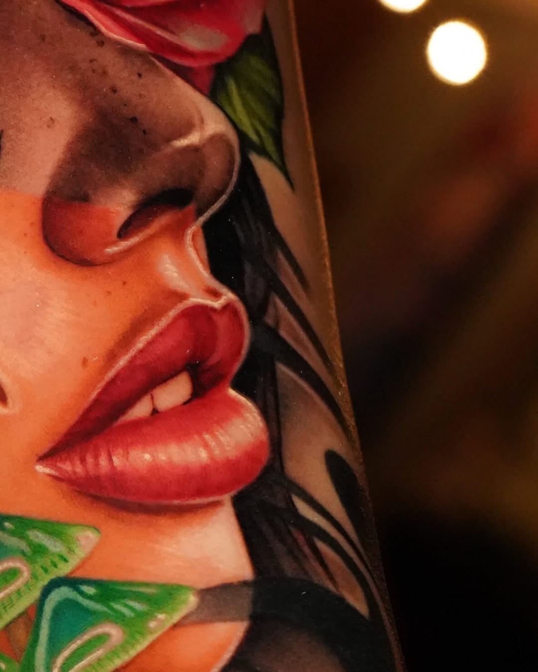 Tattoo by @palacios_ink — realism, black_and_grey