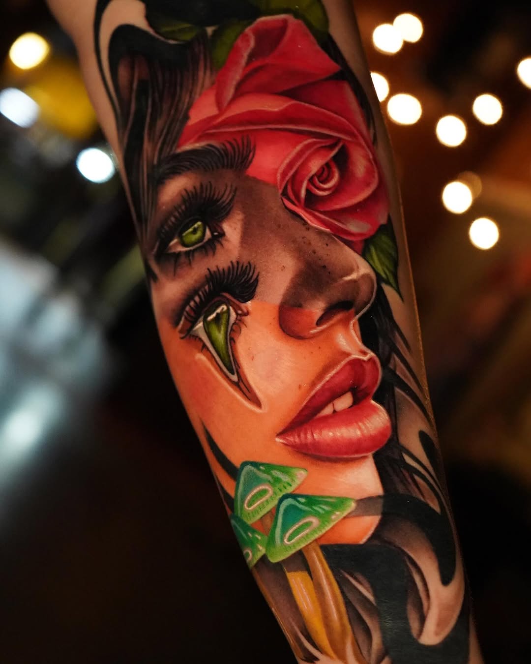Tattoo by @palacios_ink — realism, surrealism