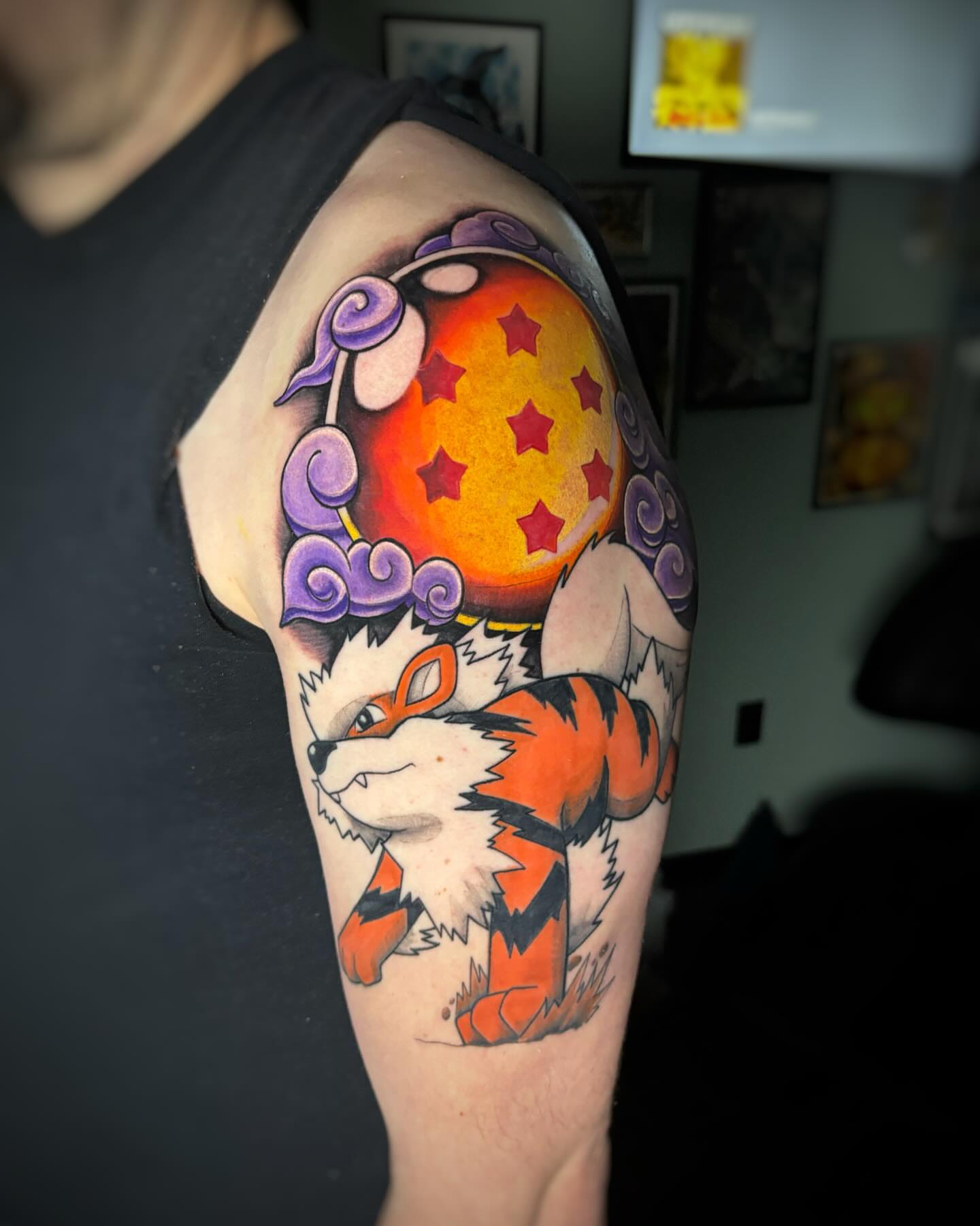 Tattoo by @jasonbanksart — anime