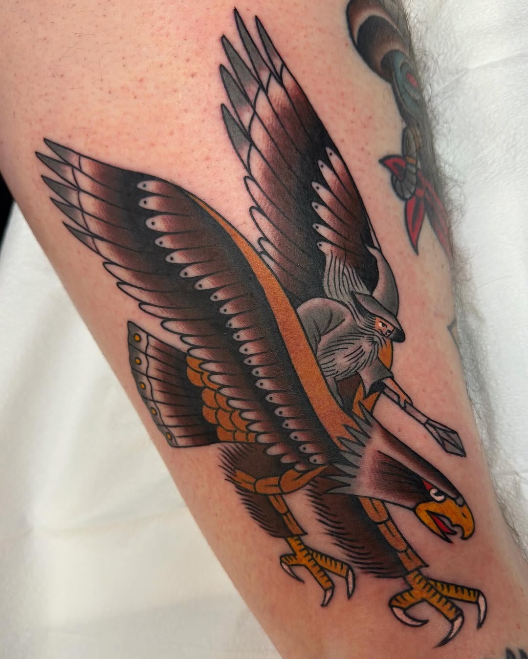 Tattoo by @corycraft — american_traditional, realism