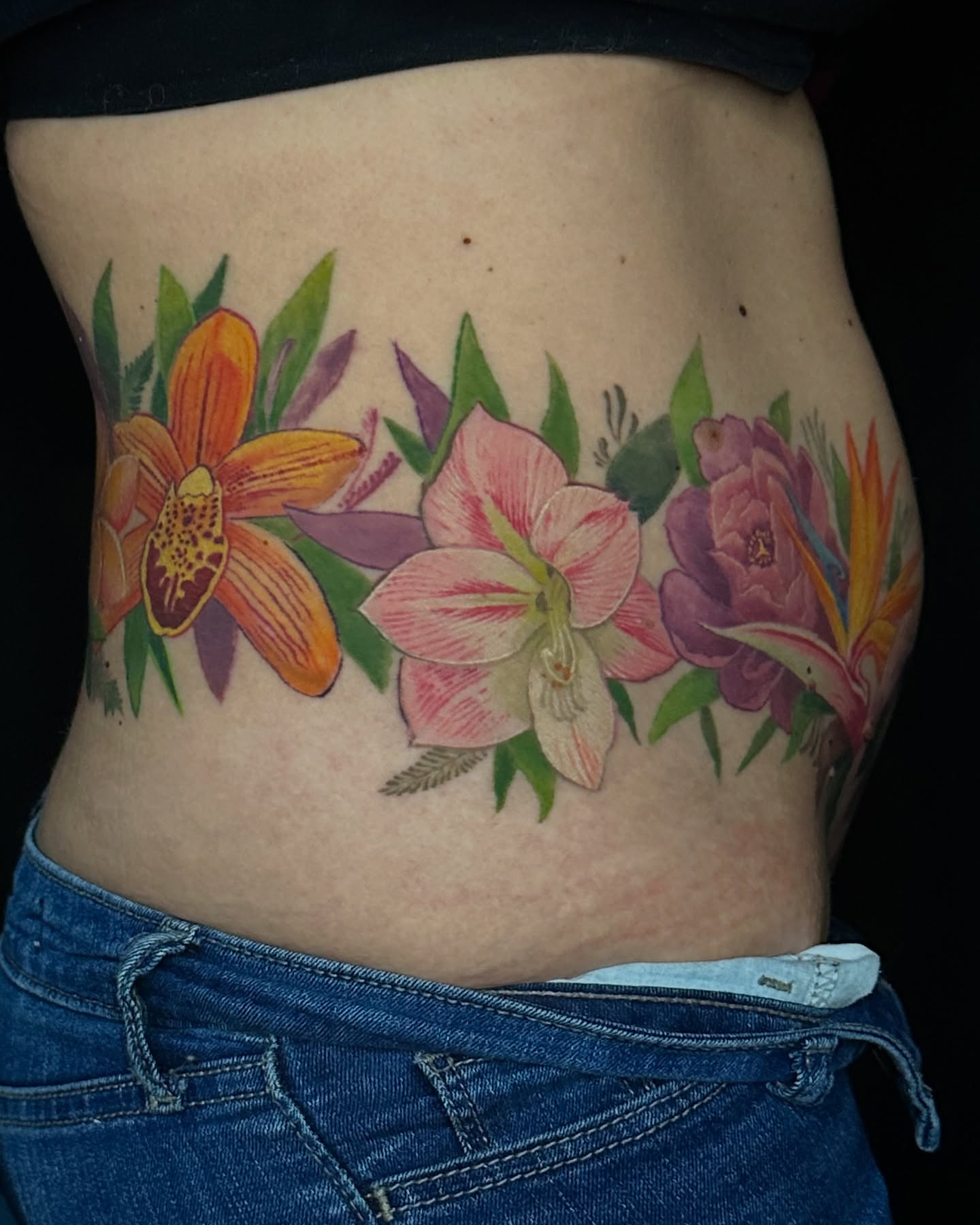 Tattoo by @dominicktattoo — watercolor