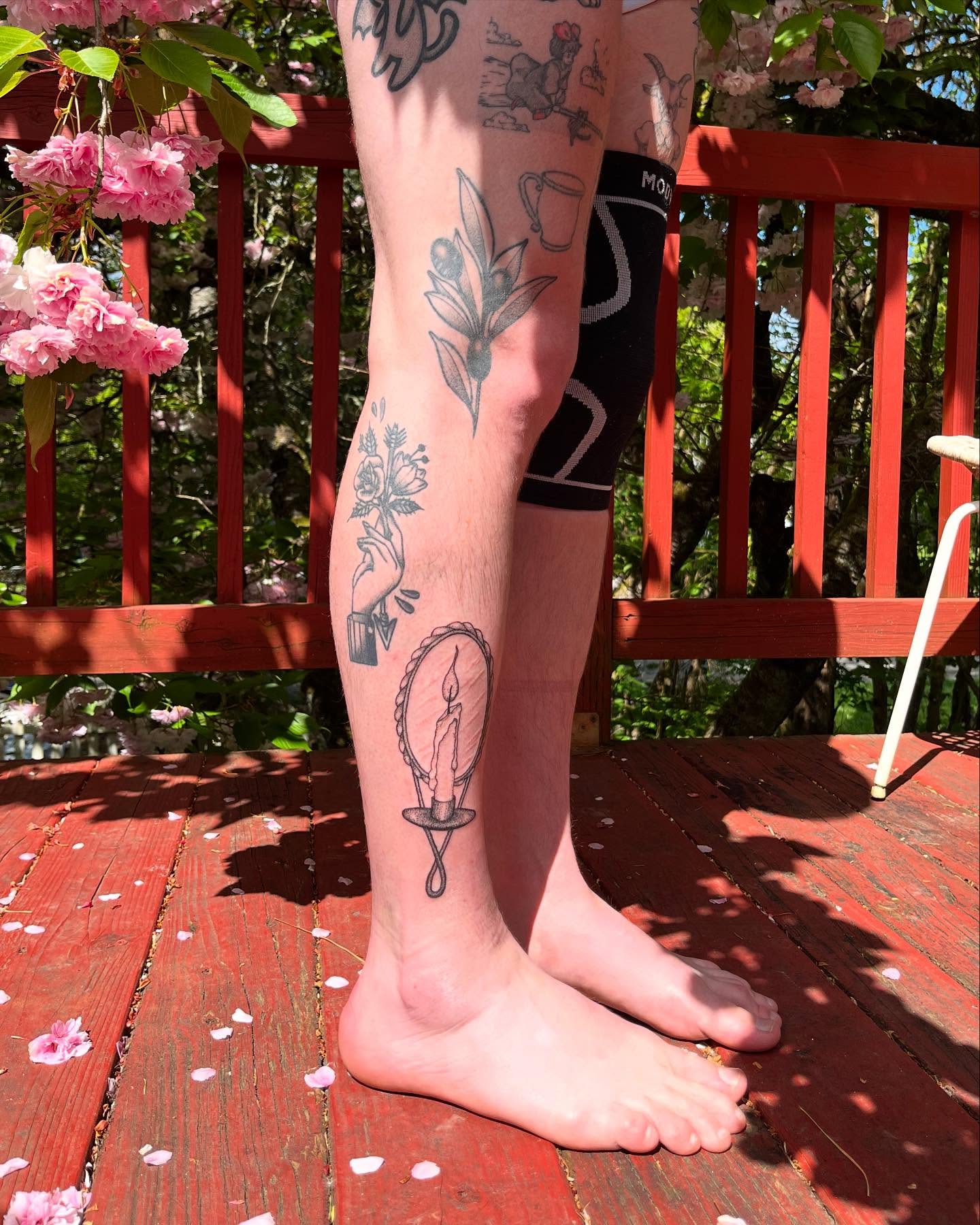 Tattoo by Helenna Calypso Azalea Ditchwater Sal (Lant!), Olympia, Washington