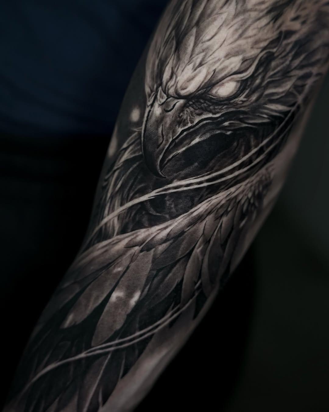 Tattoo by @davidbaenatattoo — realism, black_and_grey