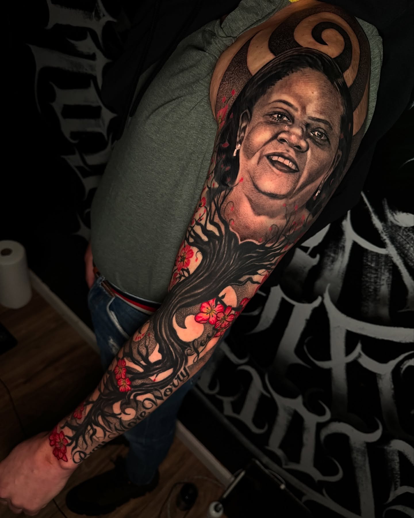 Tattoo by @spin_ink โ realism, black_and_grey