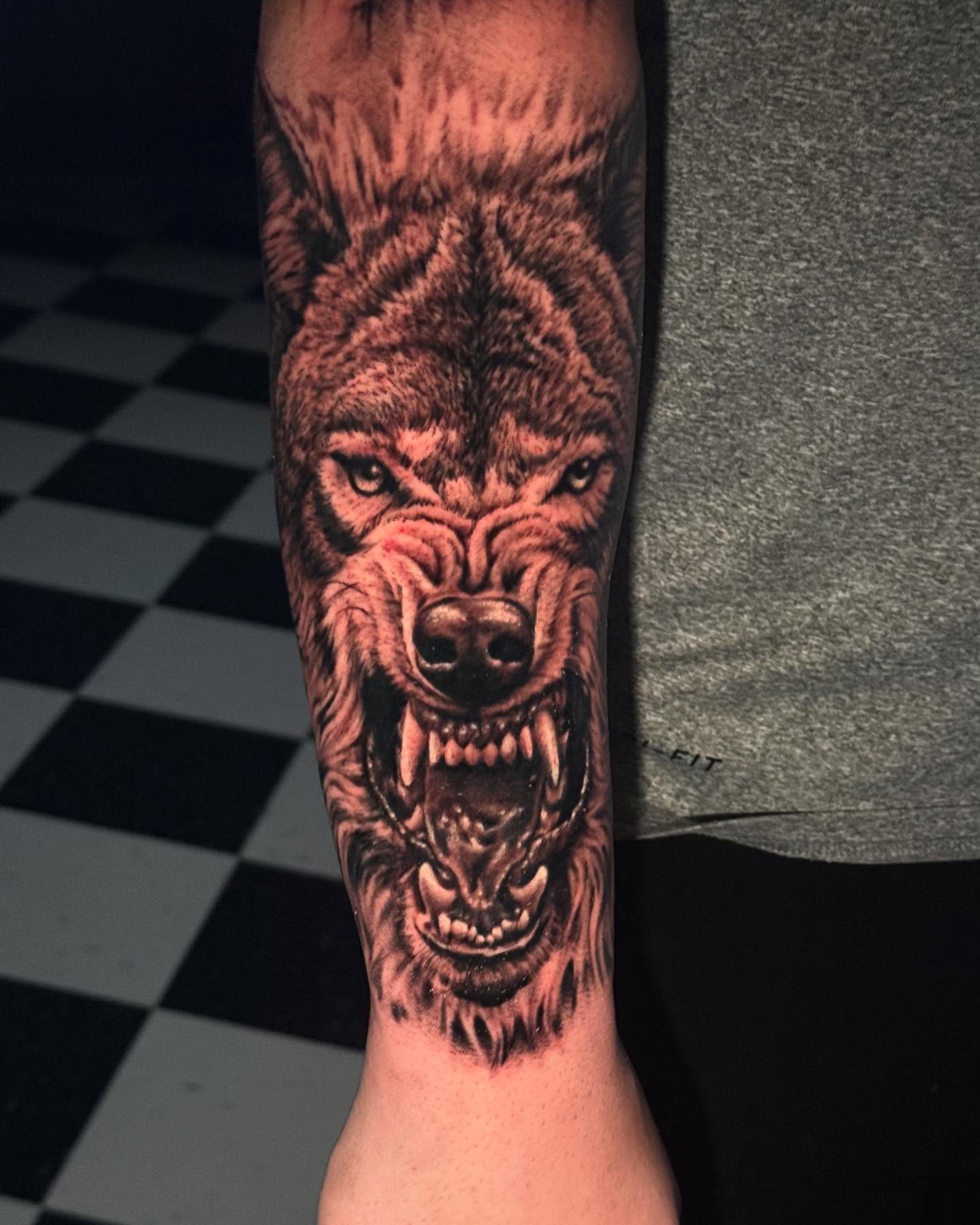 Tattoo by @splitdoeswork — realism, dark_realism