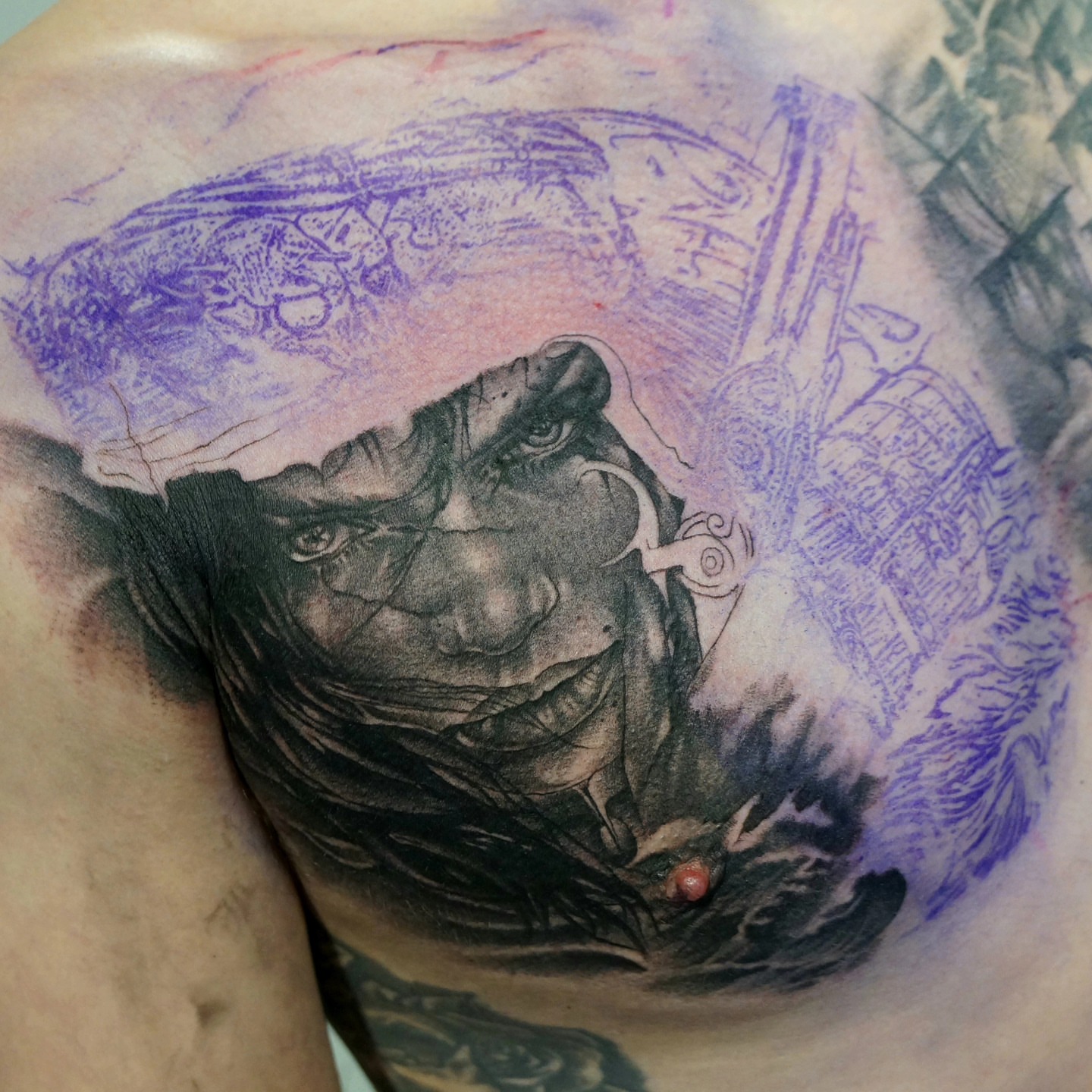 Tattoo by @saragtattoo_design β realism, dark_realism