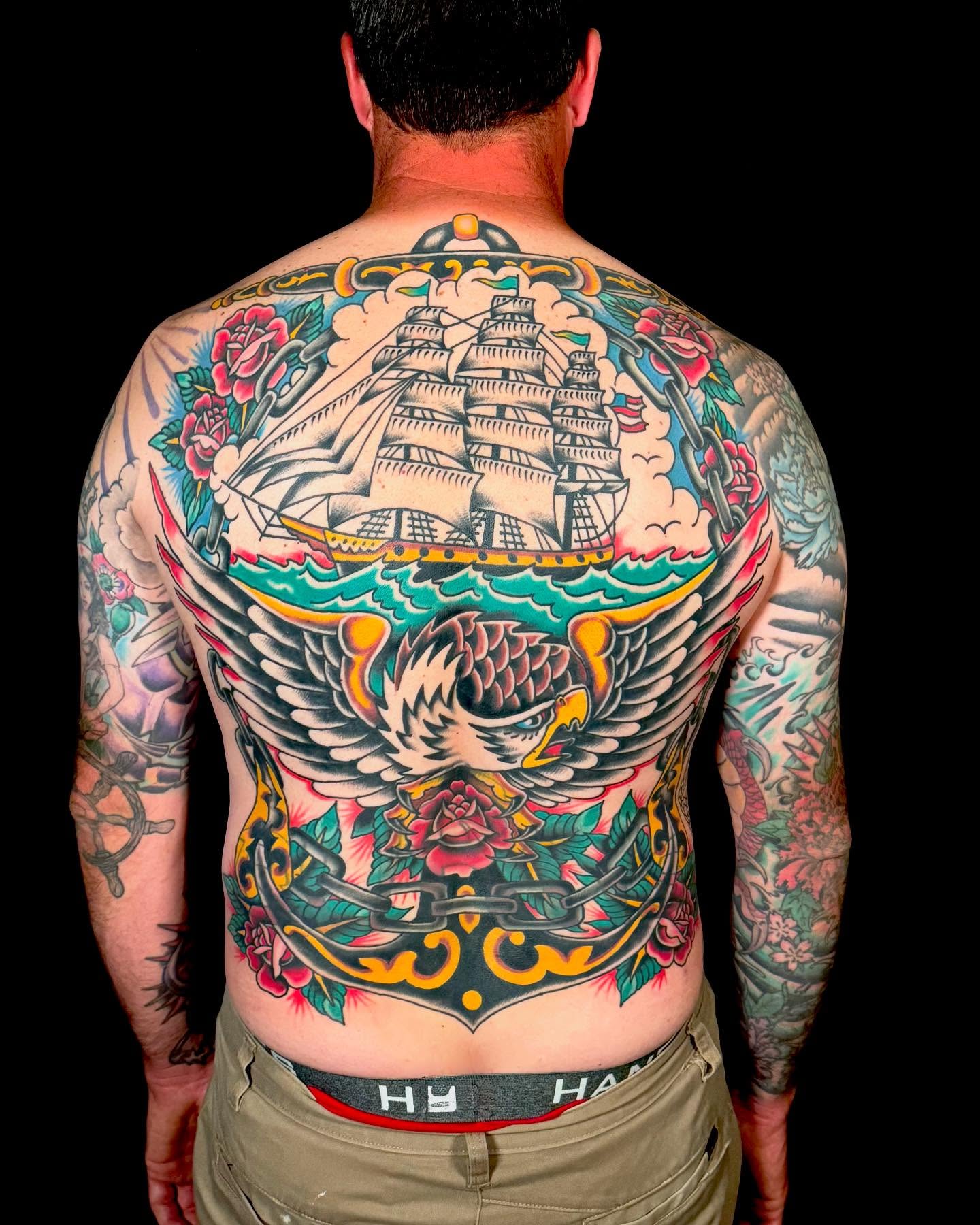 Tattoo by @nickrodintattoo — american_traditional