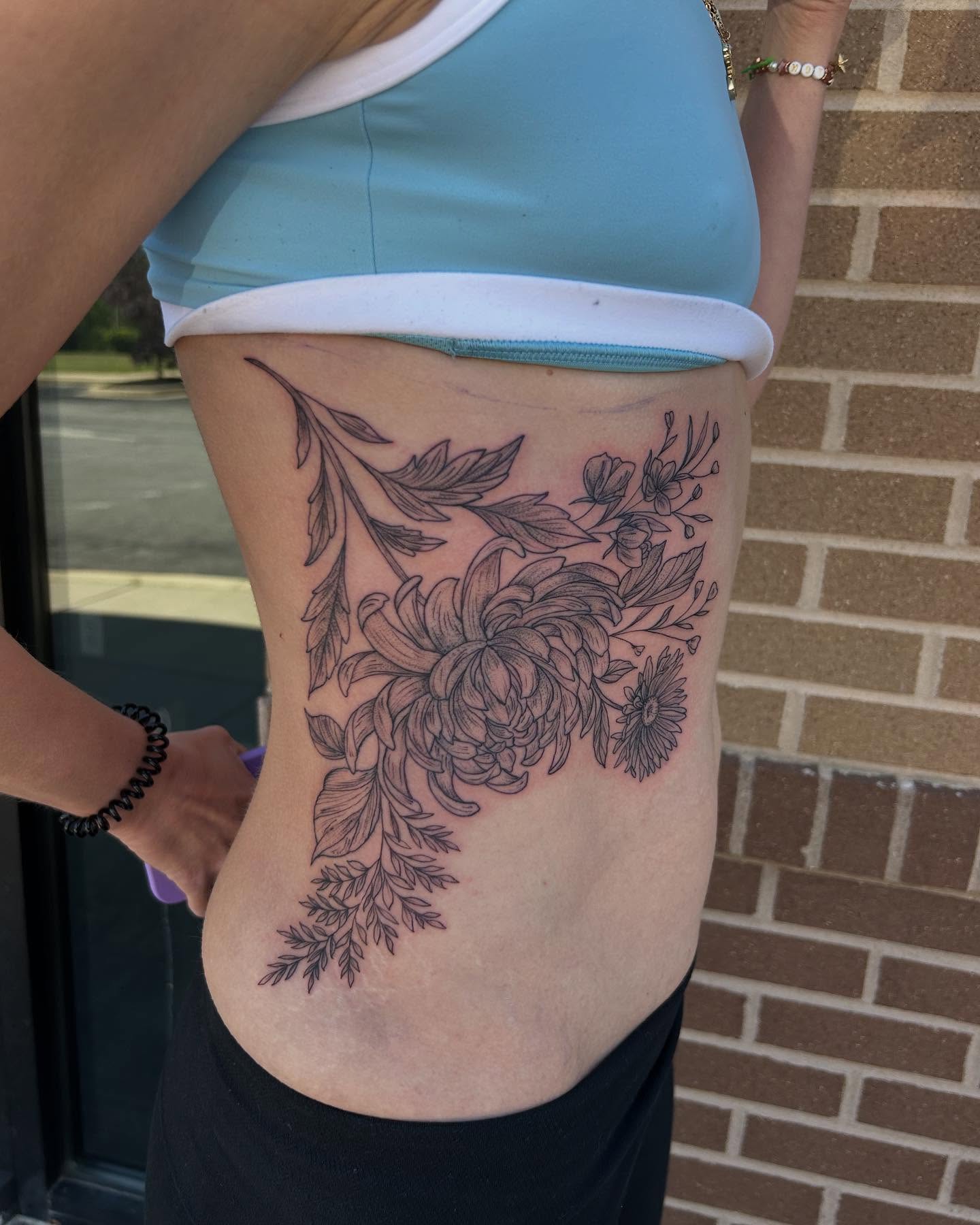 Tattoo by @samibattle — black_and_grey