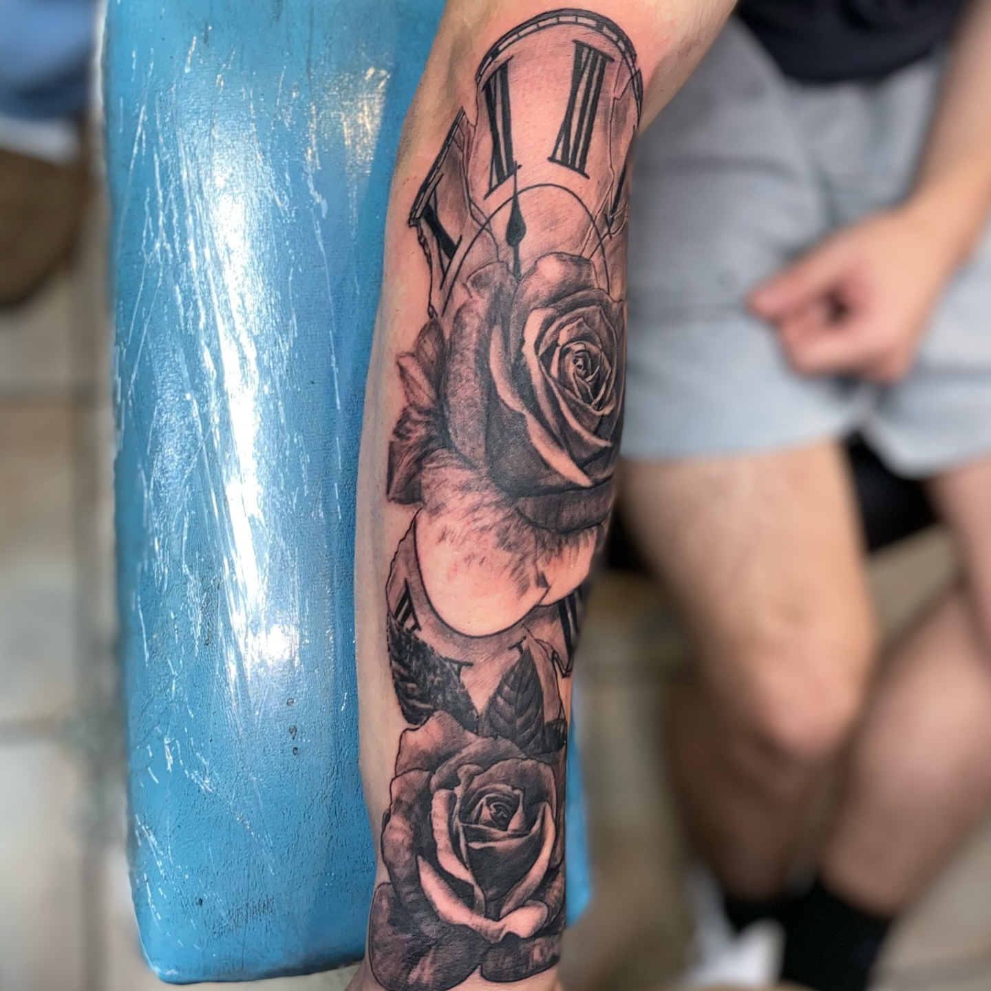 Tattoo by @kryzjewell — black_and_grey, realism