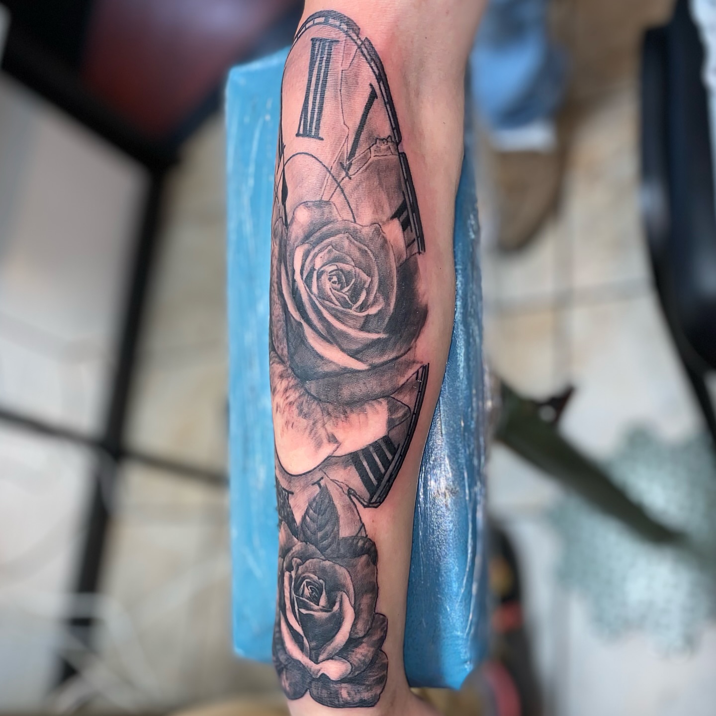 Tattoo by @kryzjewell — black_and_grey, realism