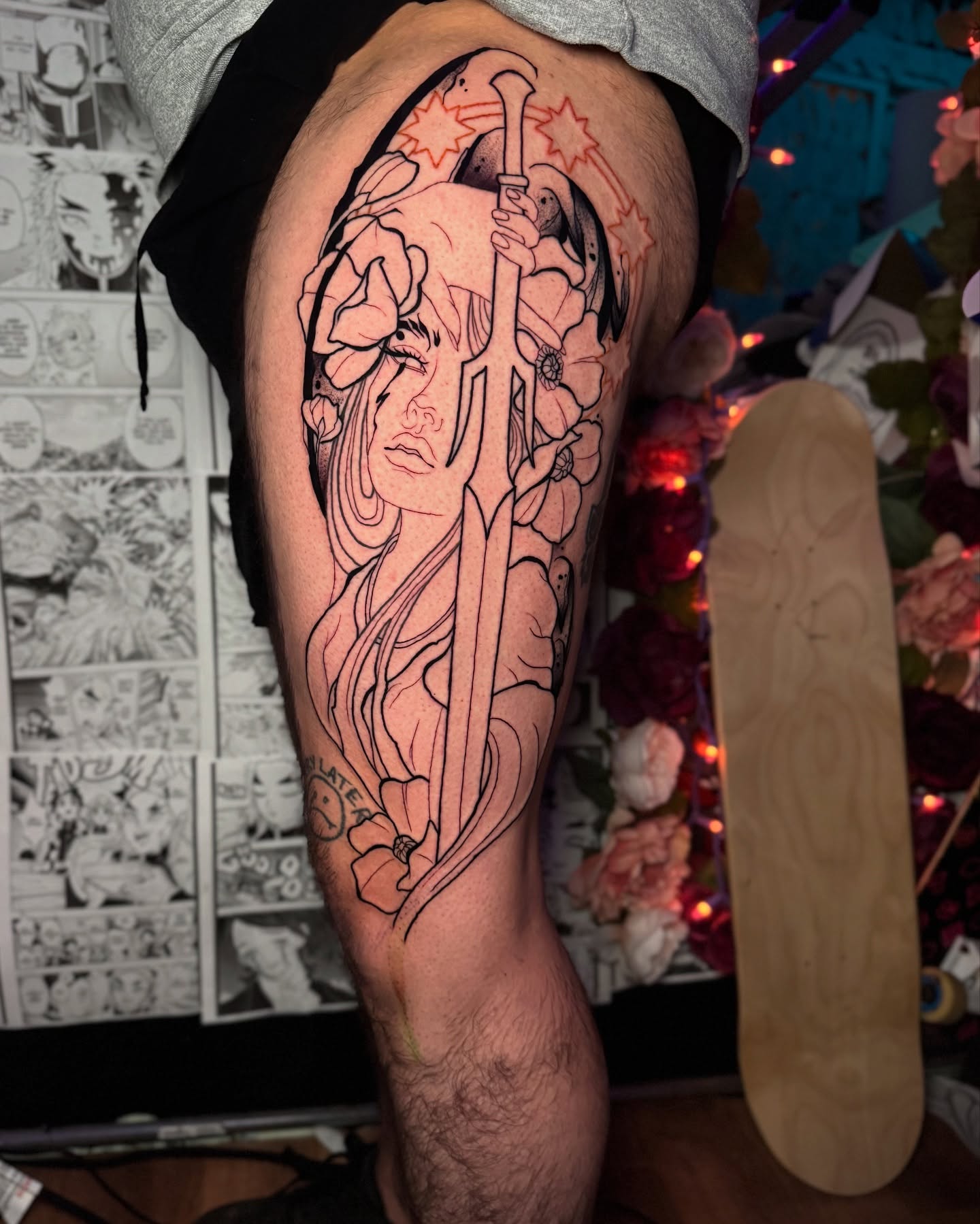 Tattoo by @shortyadtrtattoos β illustrative, anime