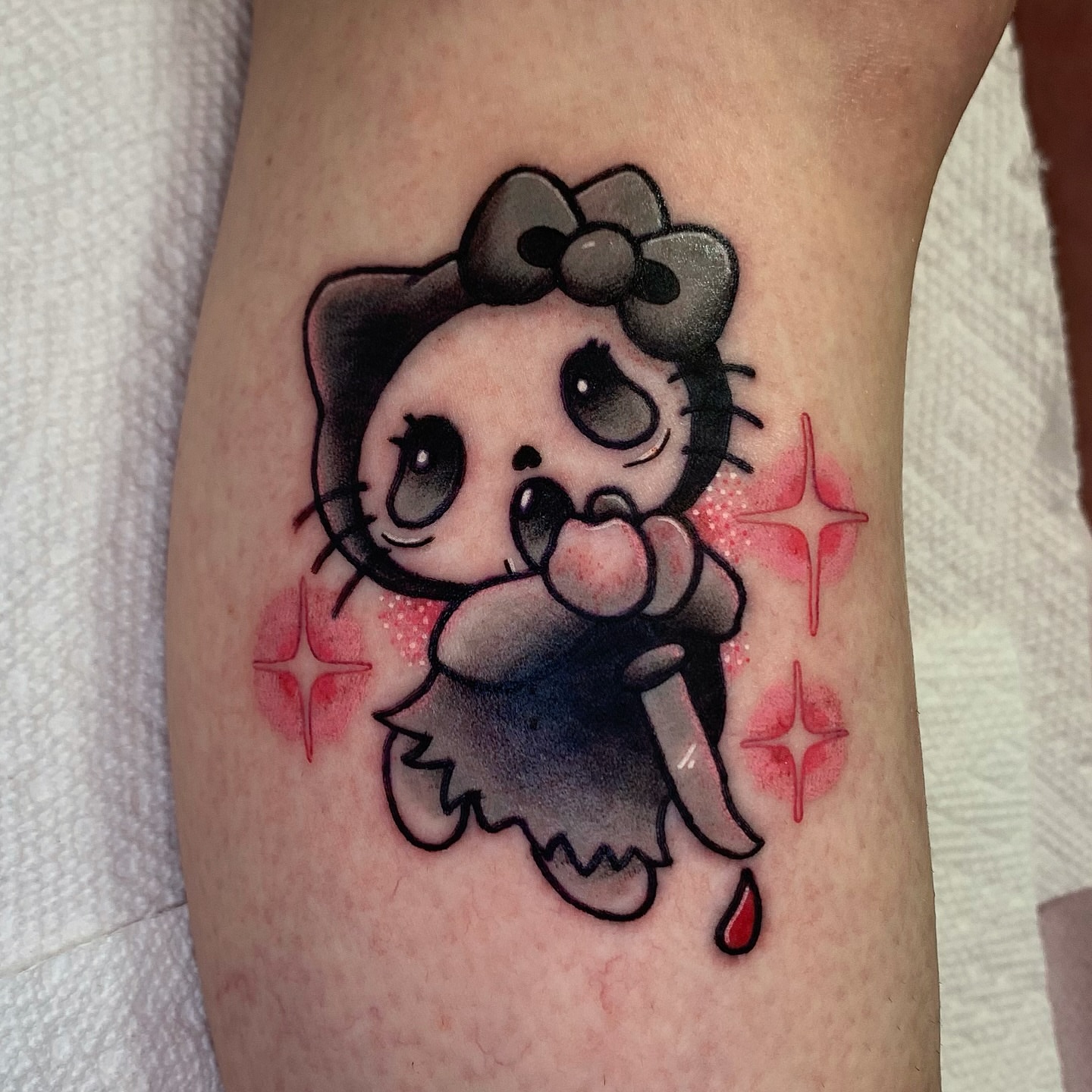 Tattoo by @chibicosori โ dark_realism