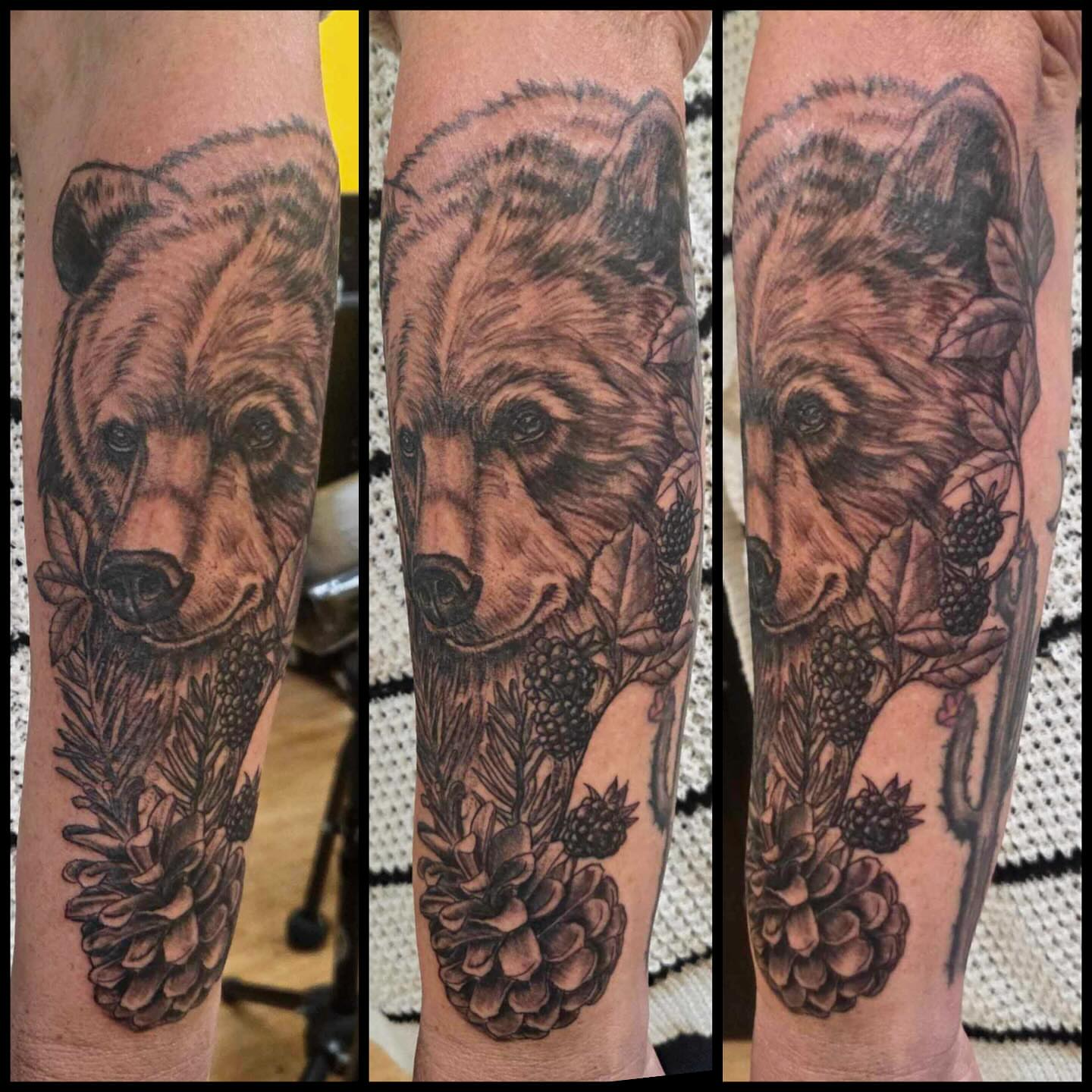 Tattoo by @famous77 — realism, black_and_grey