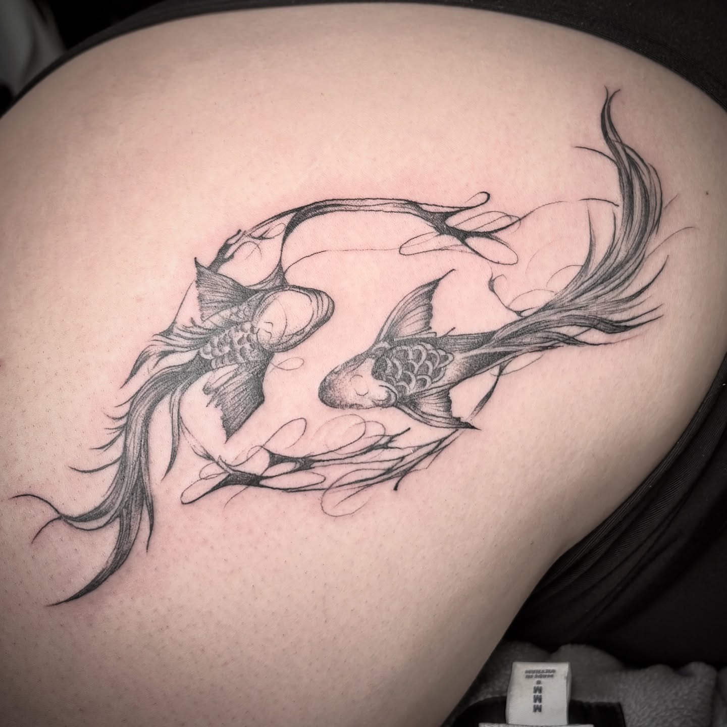 Tattoo by @amberntattoos — black_and_grey