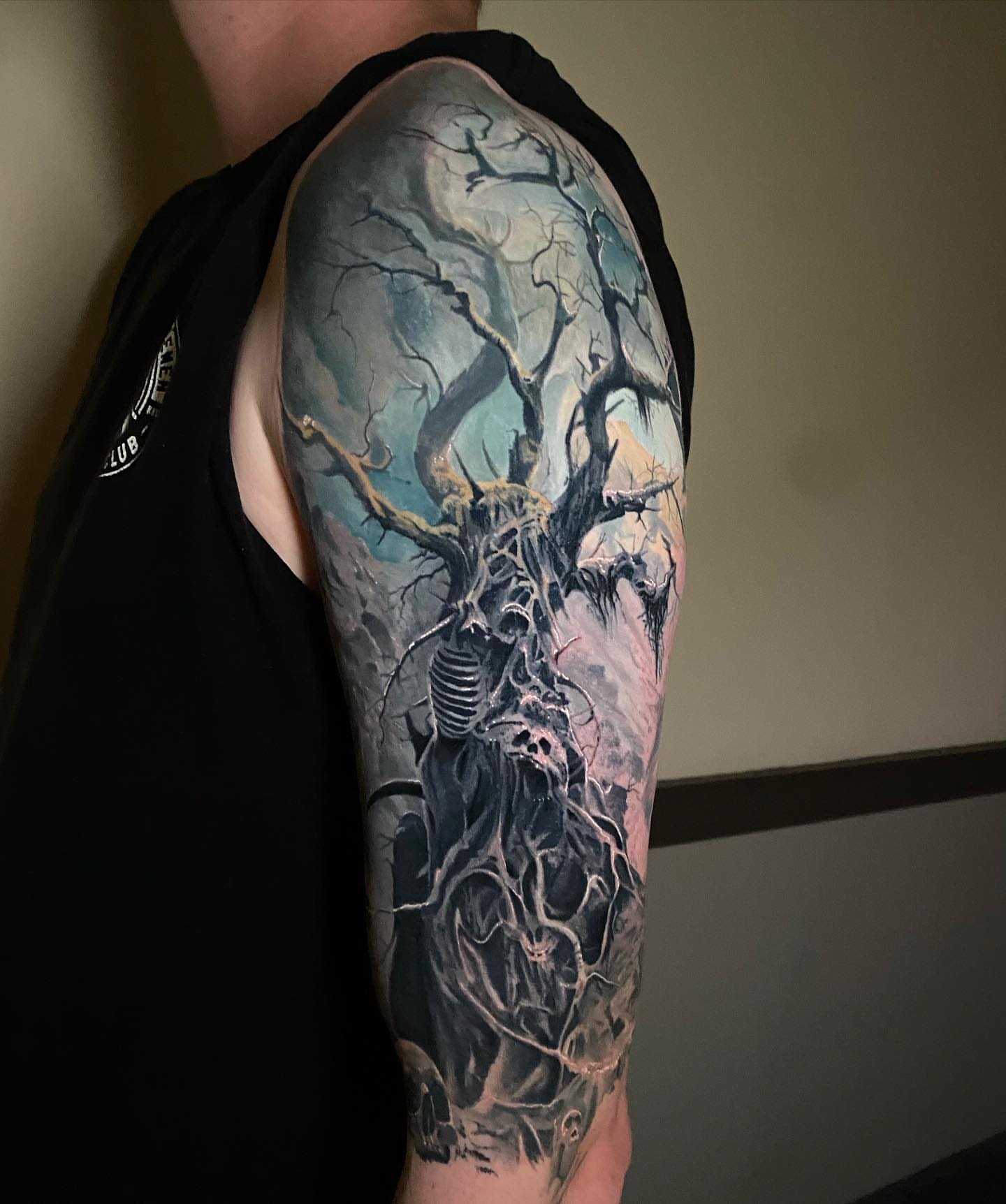 Tattoo by @jpeck_tattoos — dark_realism