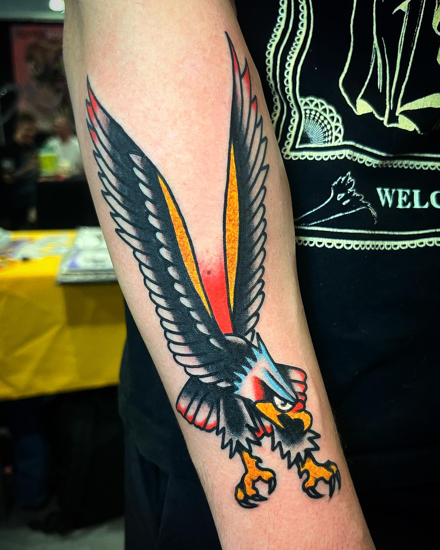 Tattoo by @snakelicausi — american_traditional