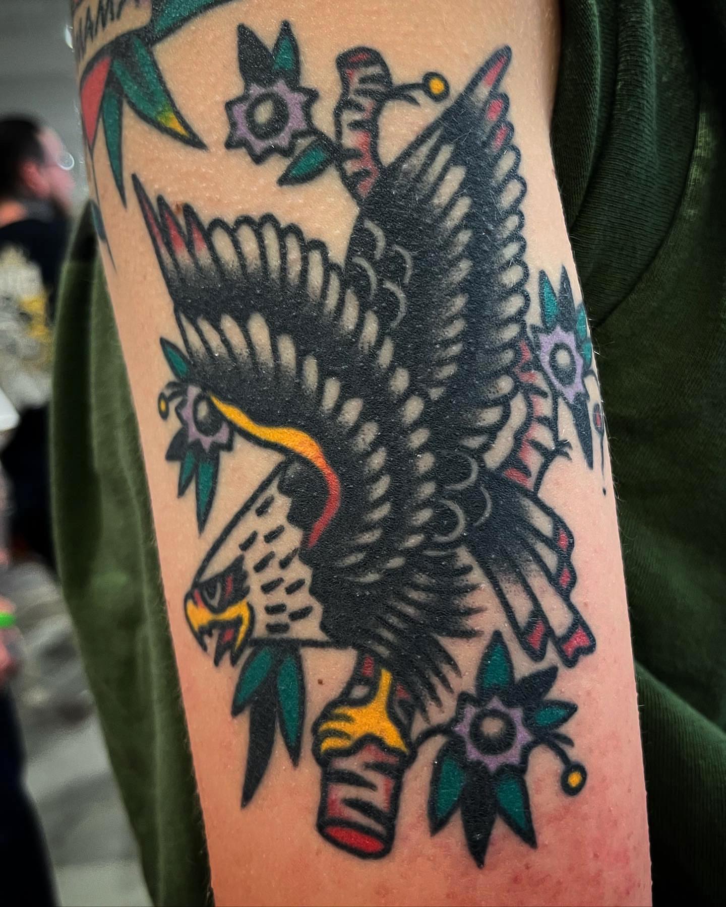 Tattoo by @snakelicausi — american_traditional