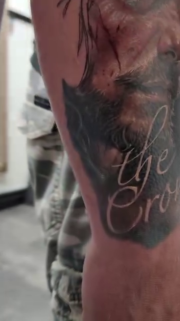 Tattoo by @tattoosbyronny — realism, lettering_script