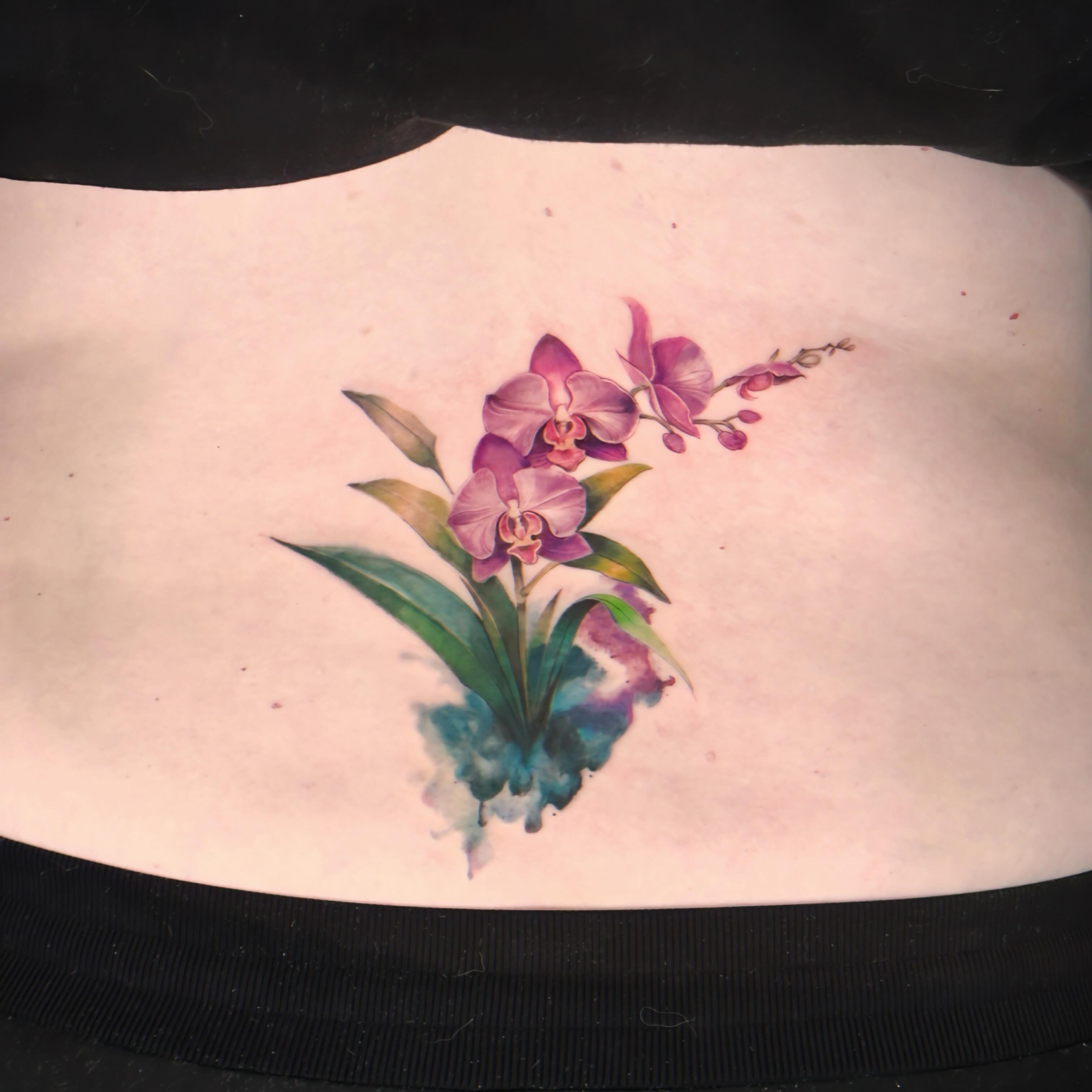 Tattoo by @assassintattooalice — watercolor