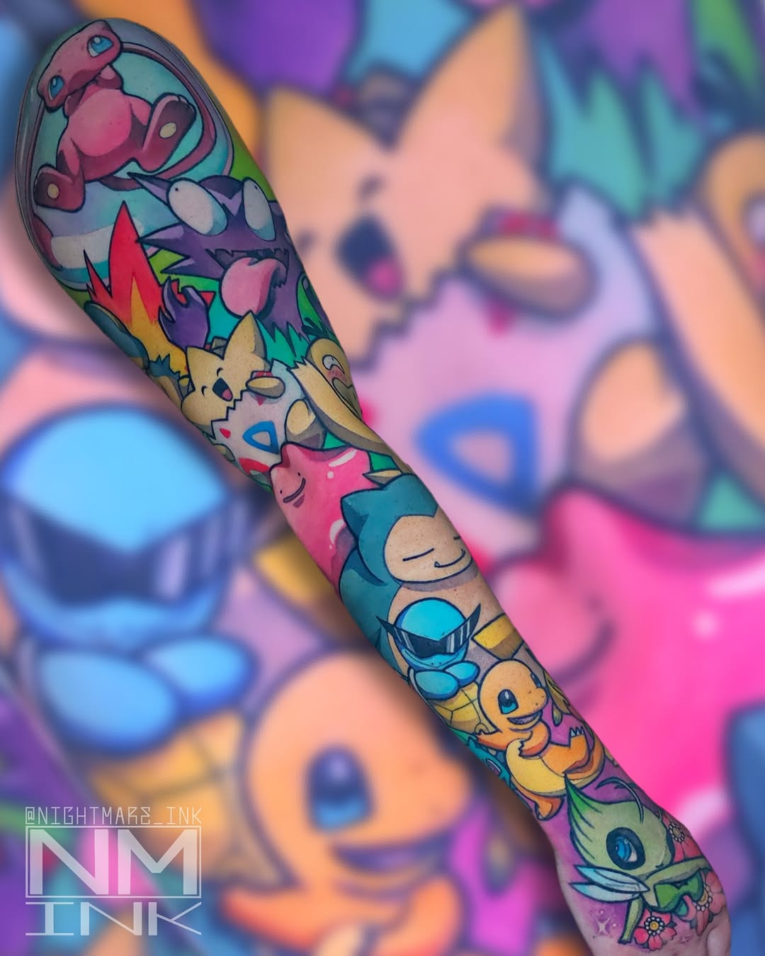 Tattoo by @nightmare_ink — new_school, anime