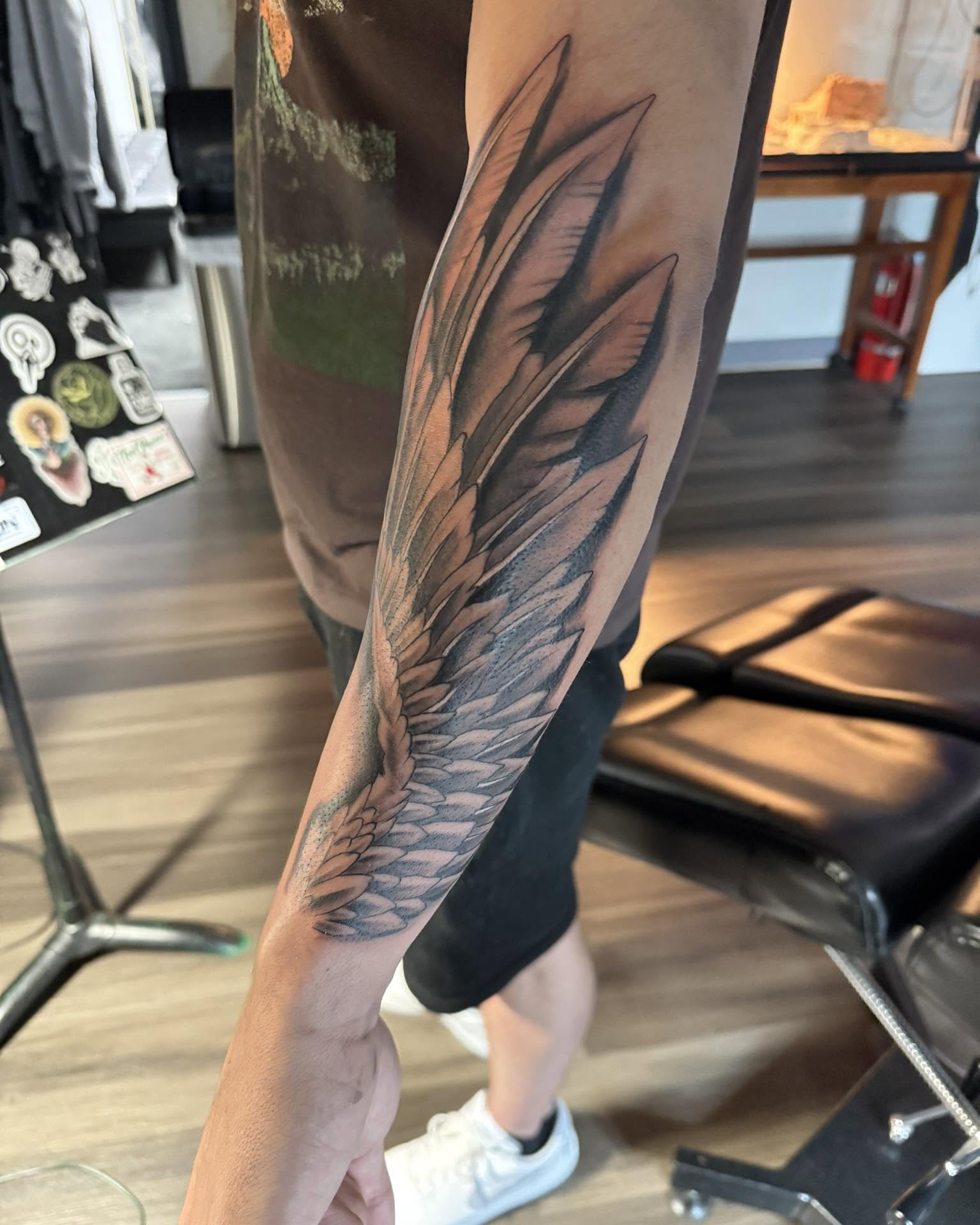 Tattoo by @chicago_inkslinger — black_and_grey