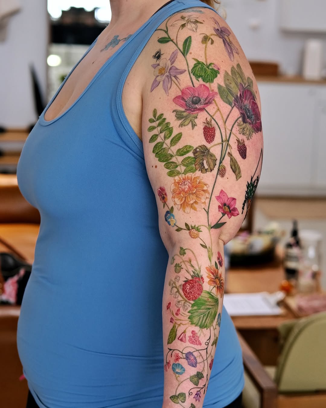 Tattoo by @jieminart — realism, watercolor