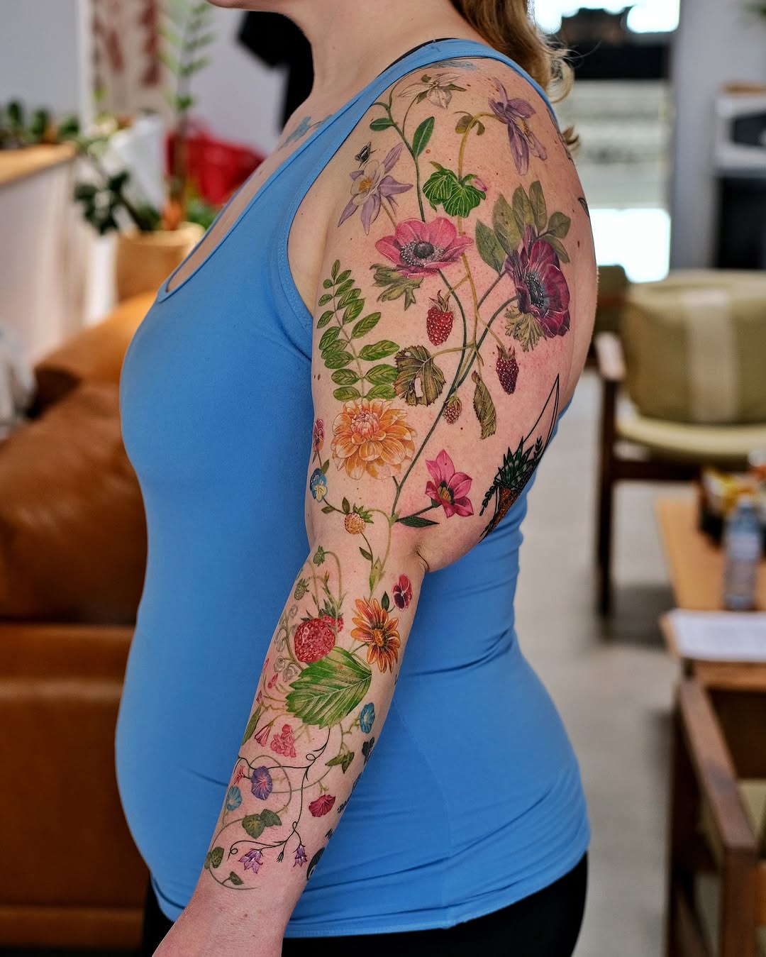 Tattoo by @jieminart — realism, watercolor