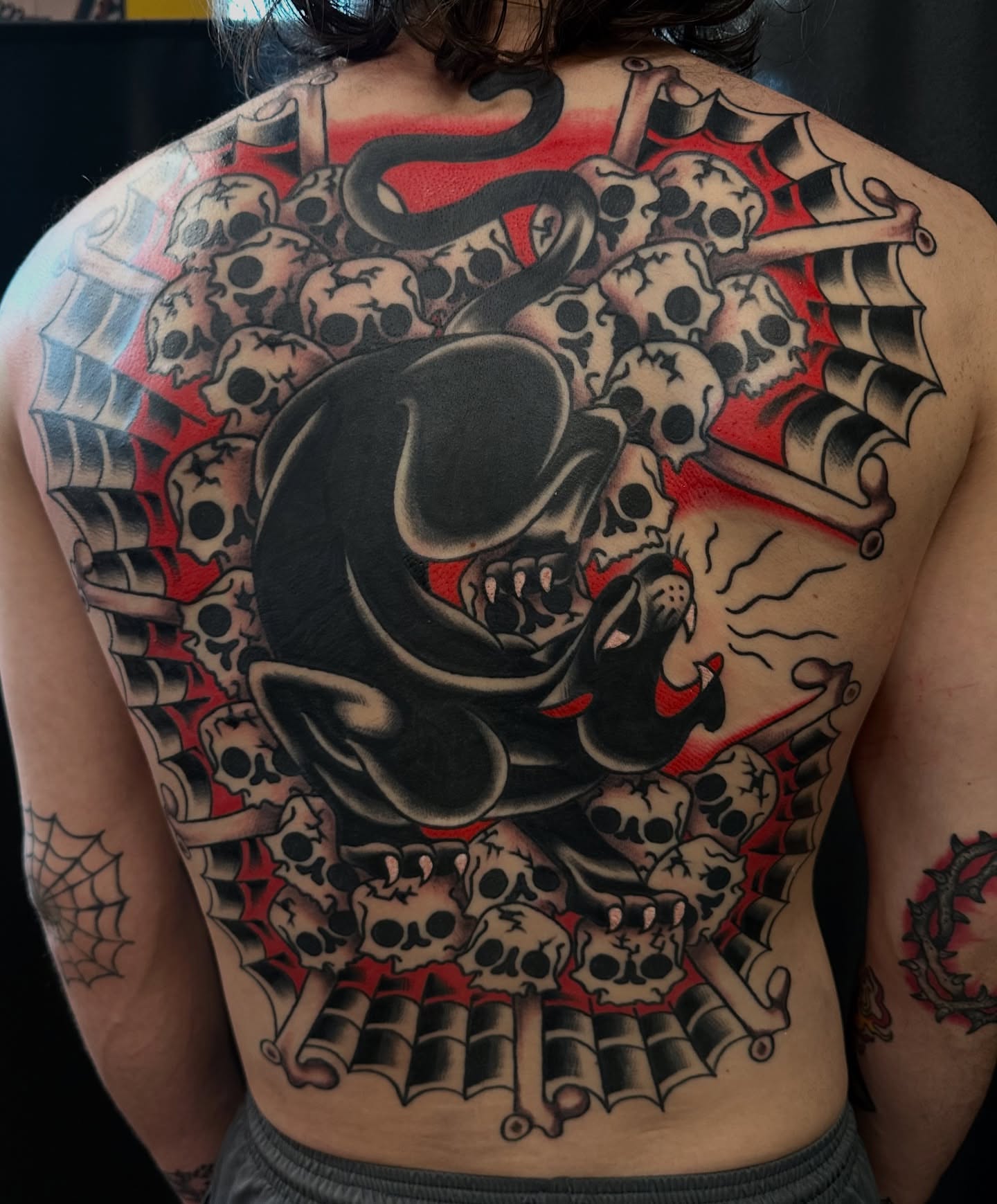 Tattoo by @marshall.gif — american_traditional, black_and_grey