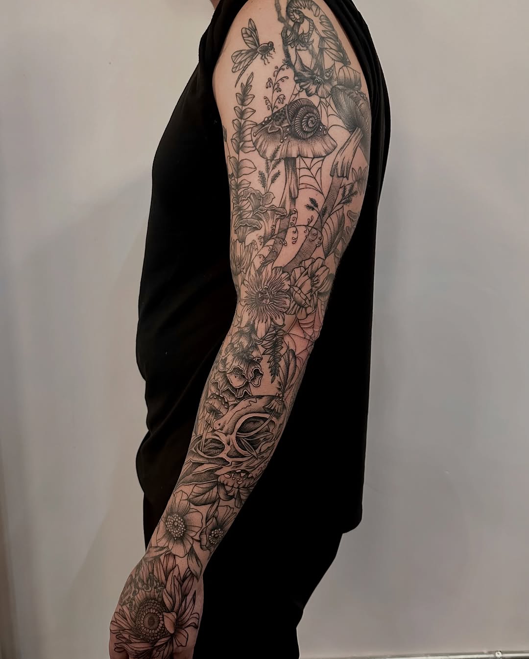 Tattoo by @gailtattoos — black_and_grey, realism