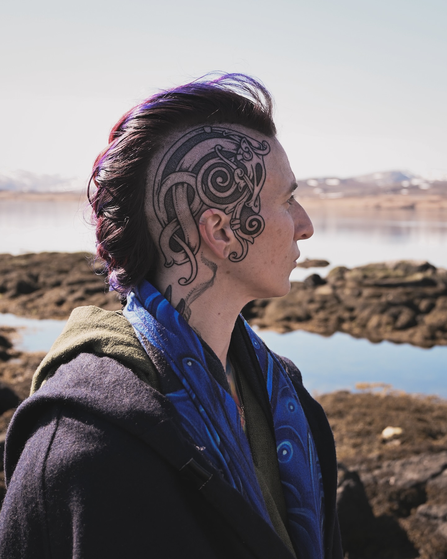 Tattoo by @kintyreink — tribal