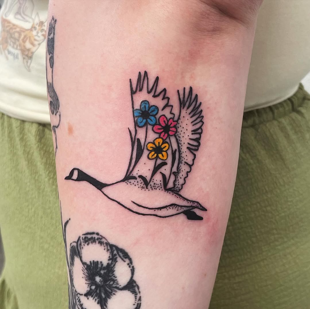 Tattoo by @peggypantz — fine_line, illustrative