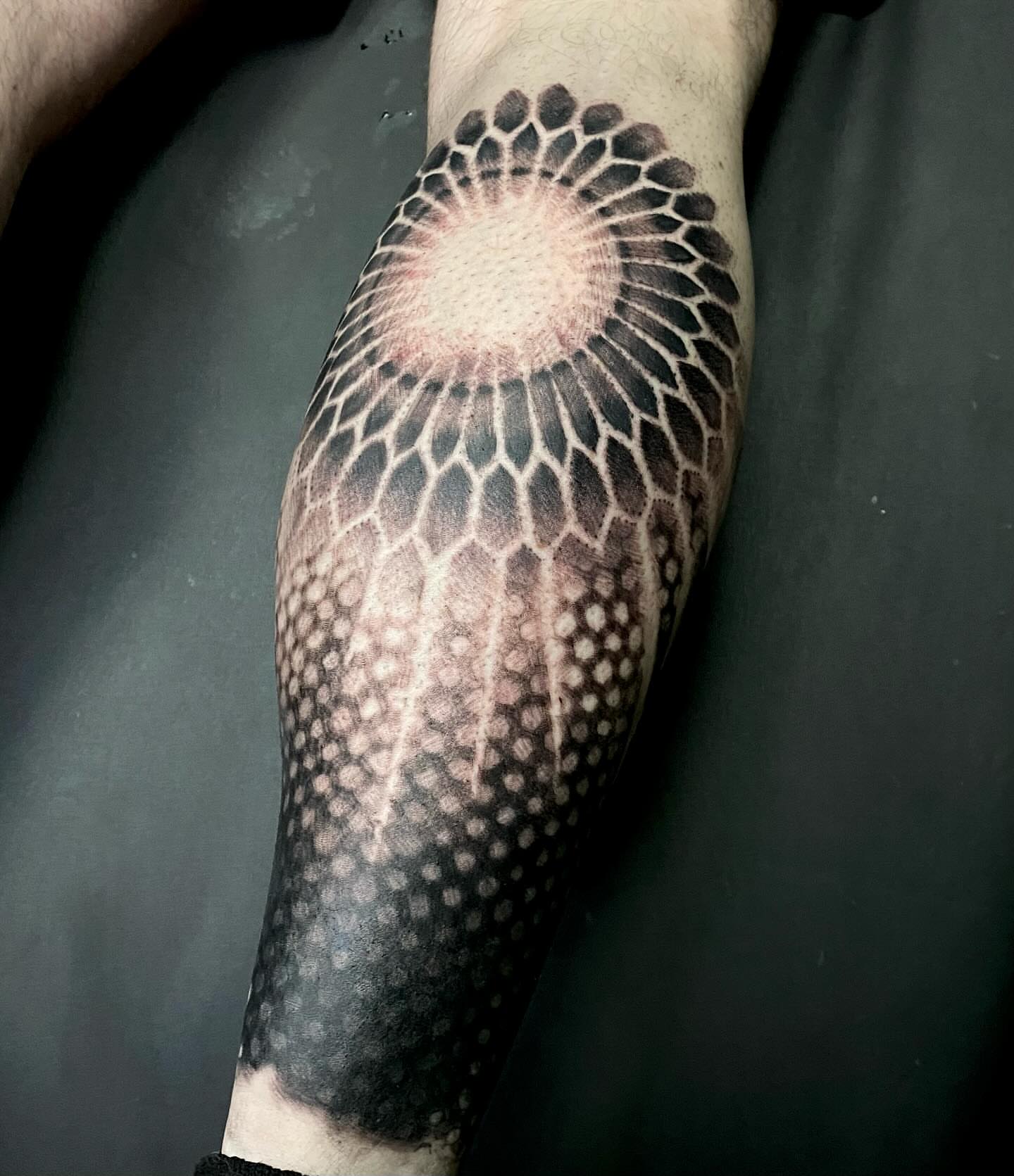 Tattoo by @tattz_brannigan — dotwork