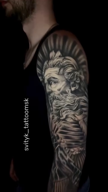 Tattoo by @svityktattoo_msk — realism, black_and_grey