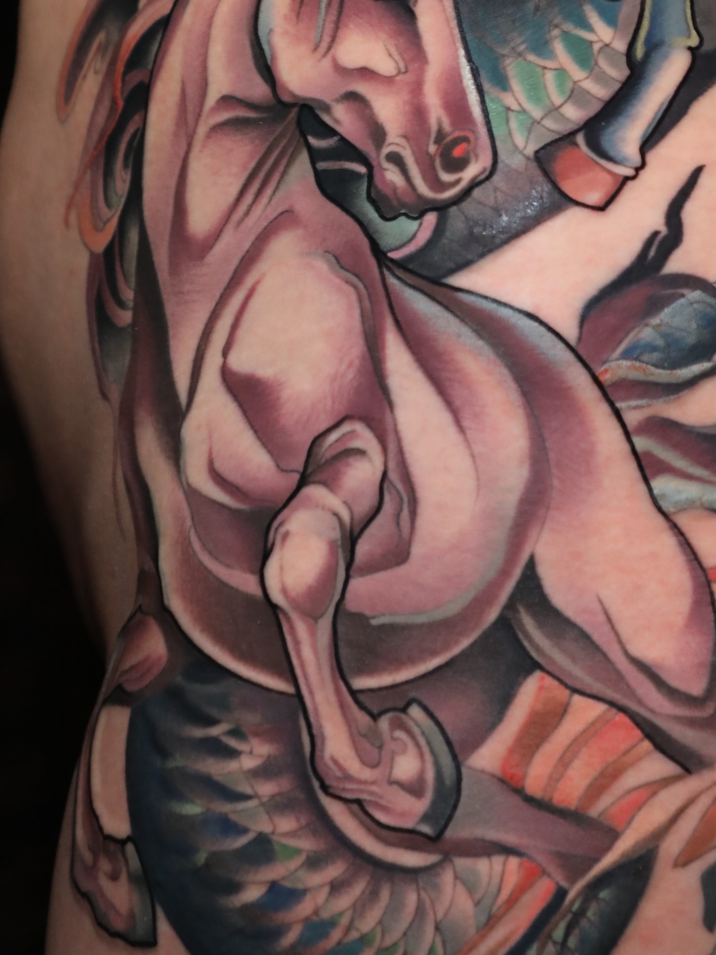 Tattoo by @romaytheart — american_traditional, realism