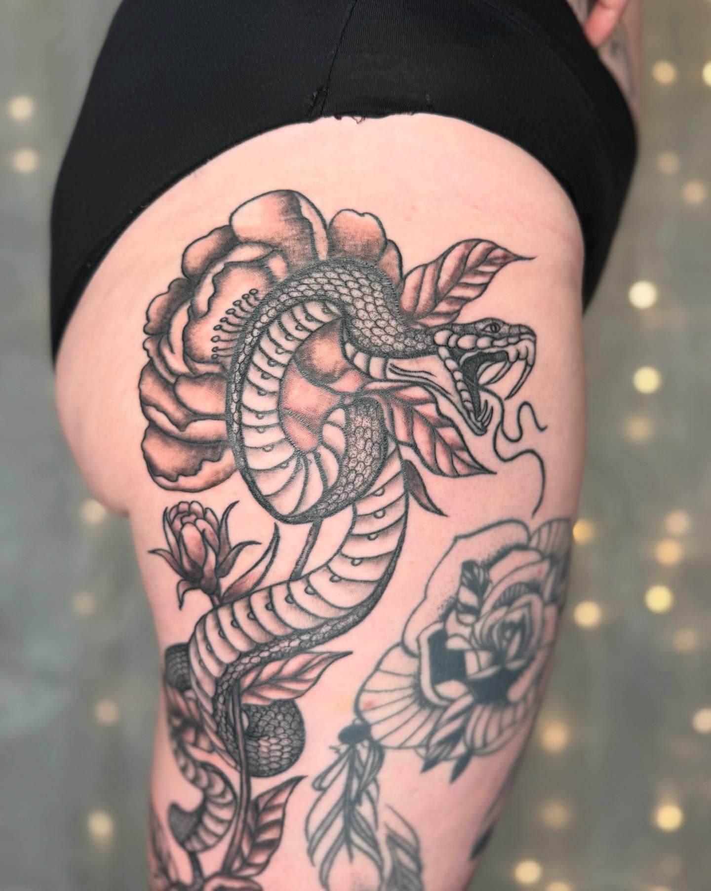 Tattoo by Jessica Henry, Seattle, WA