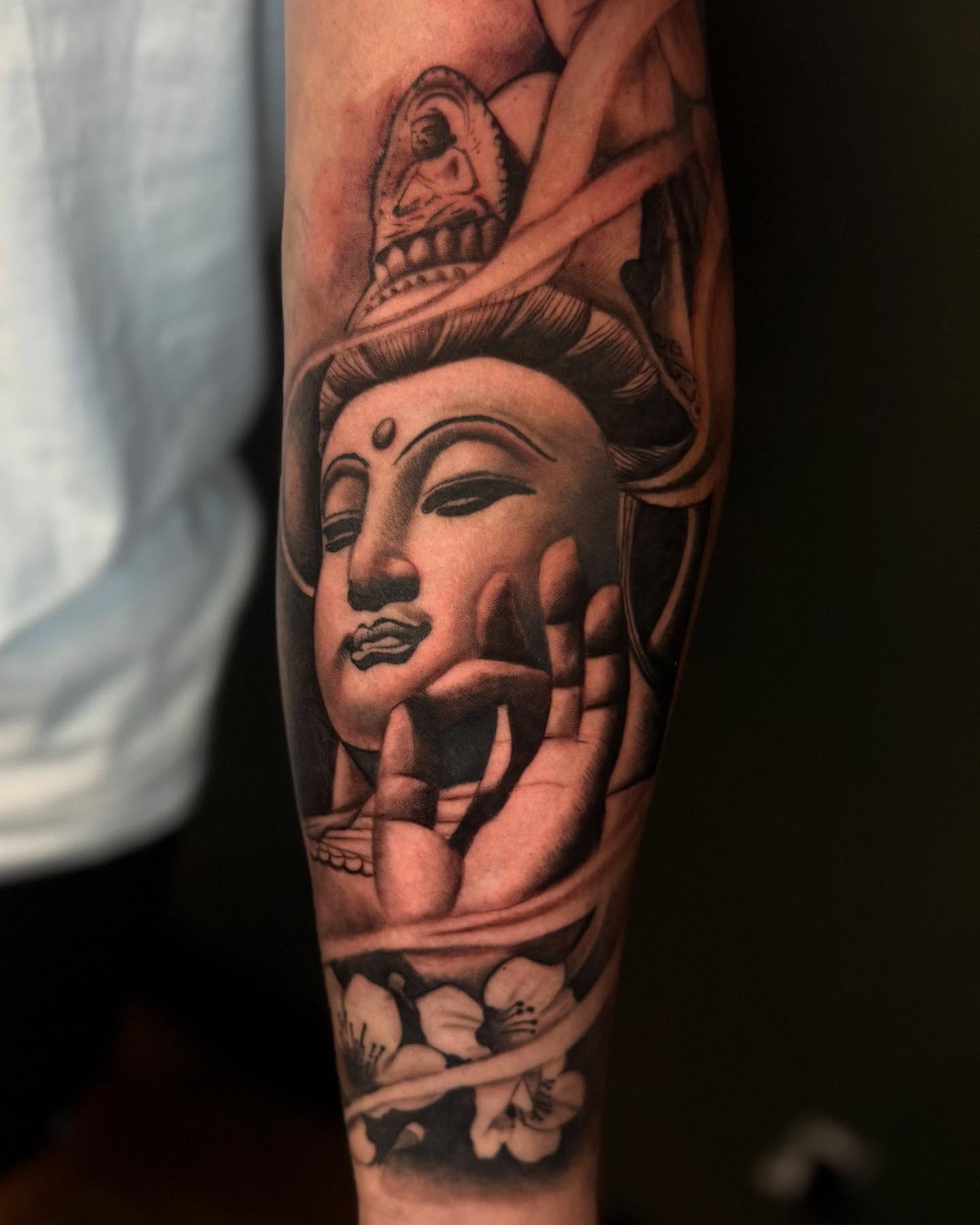 Tattoo by @jazz__martinez__ — realism, black_and_grey