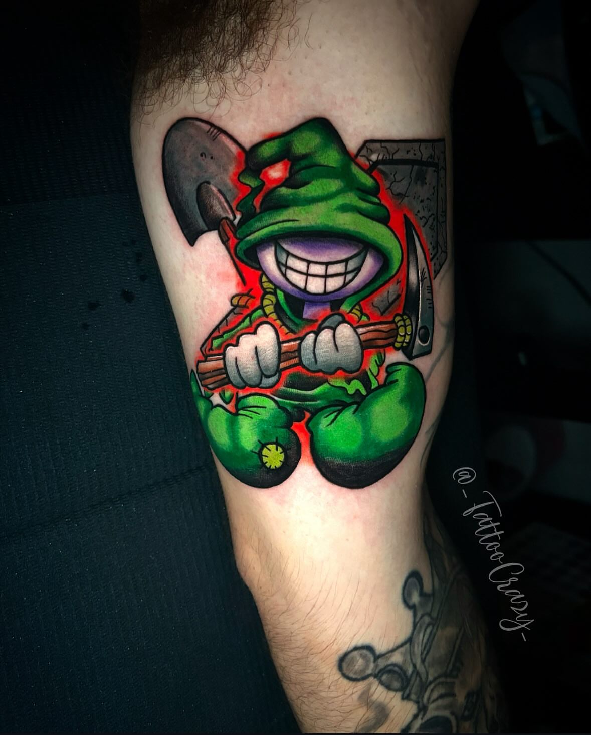 PeeWee Herman new school tattoo on the forearm by TattooCrazy🎭