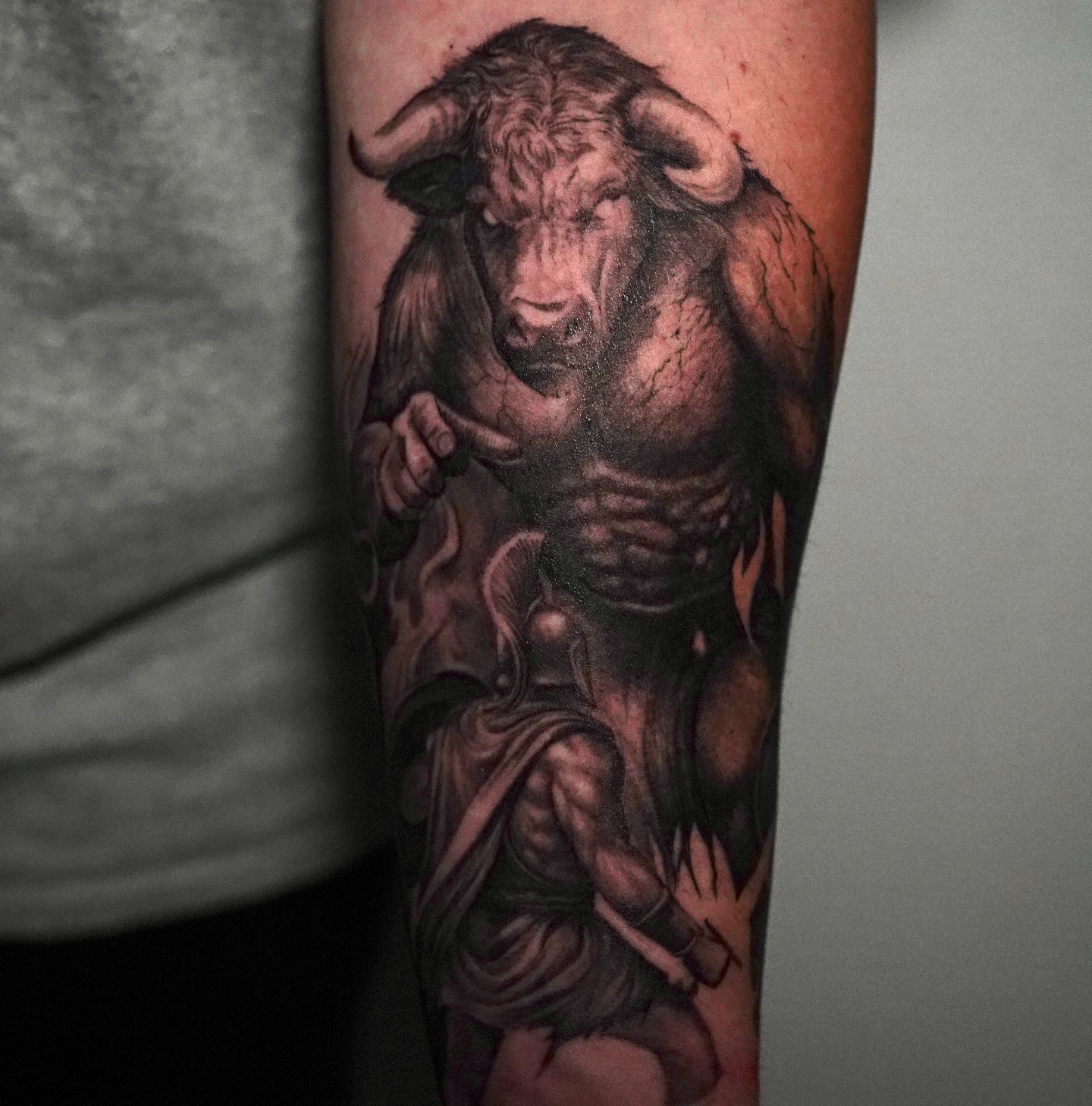 Tattoo by @artravieso_tattoo — realism, dark_realism