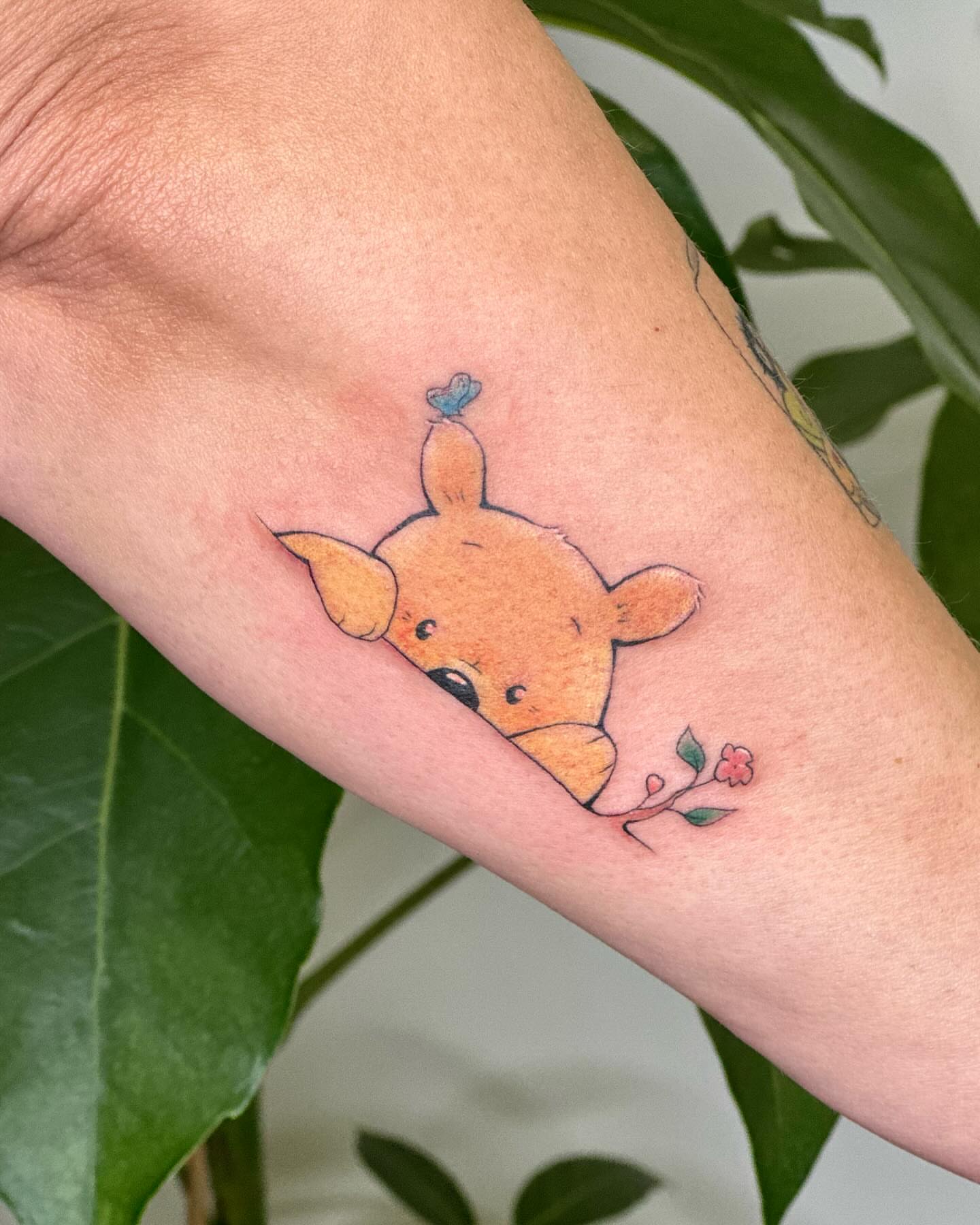 Tattoo by @lily_licious_ink — watercolor